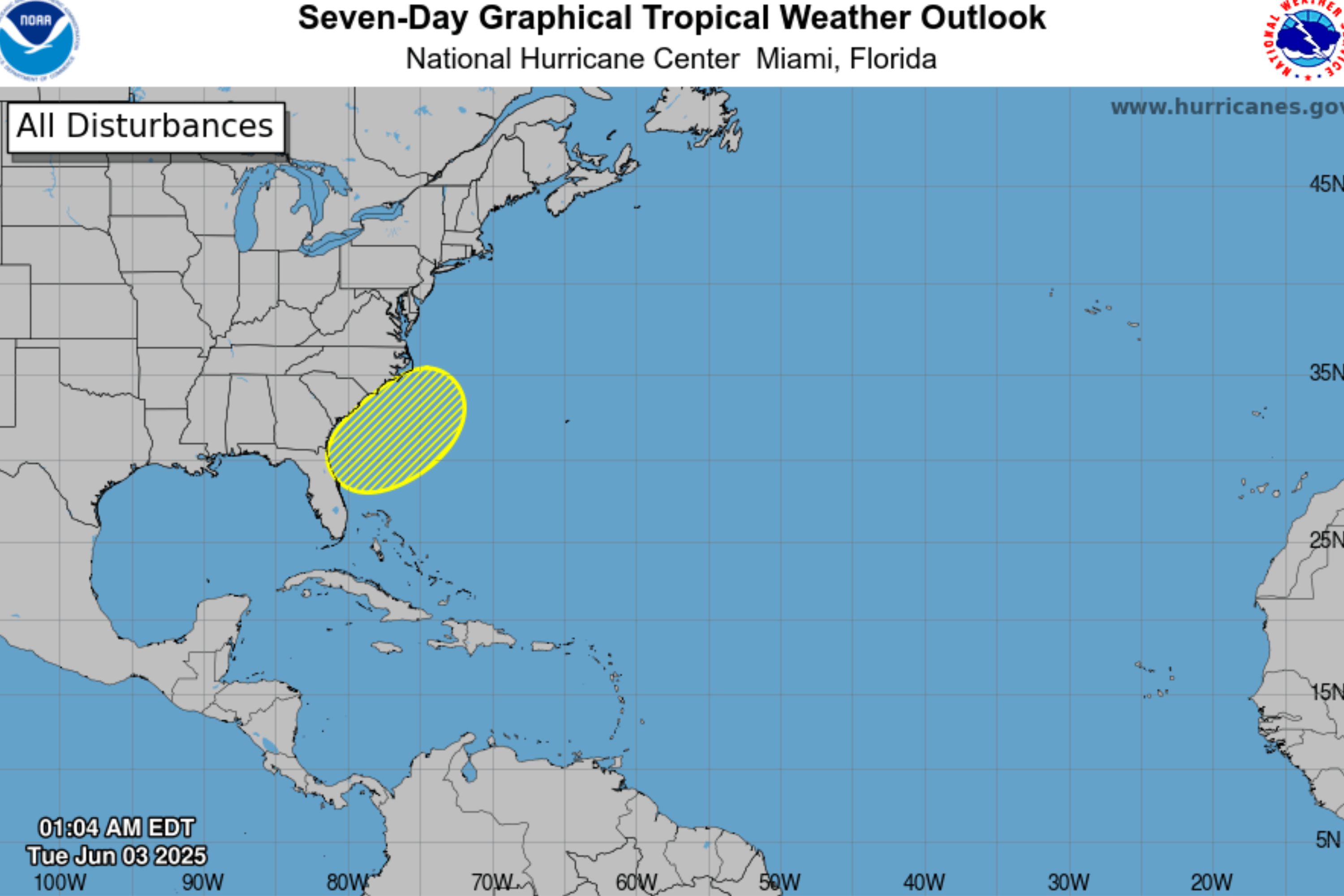 First Atlantic Storm of 2025 Could Form Within Days