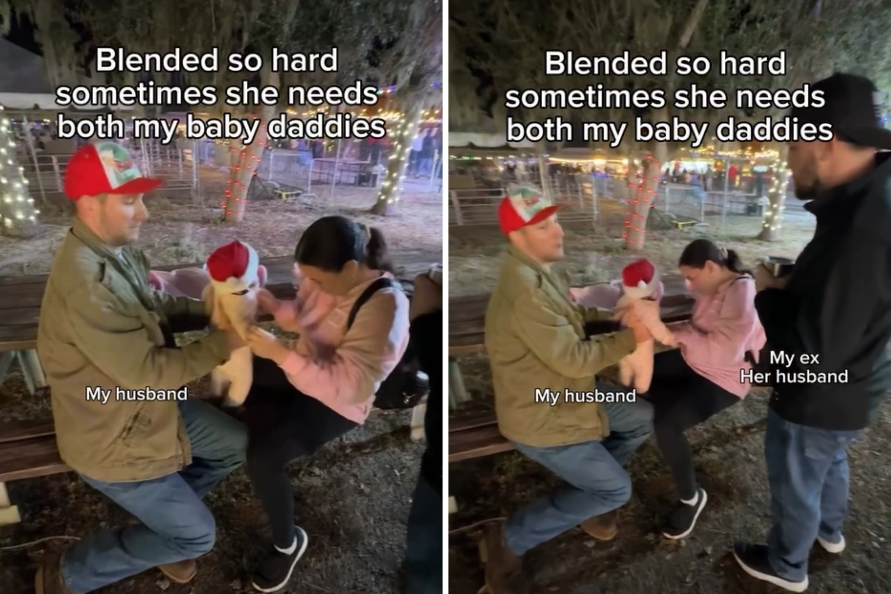 Mom Blends Families 'So Hard' Newborn Needs Both Her Baby Daddies