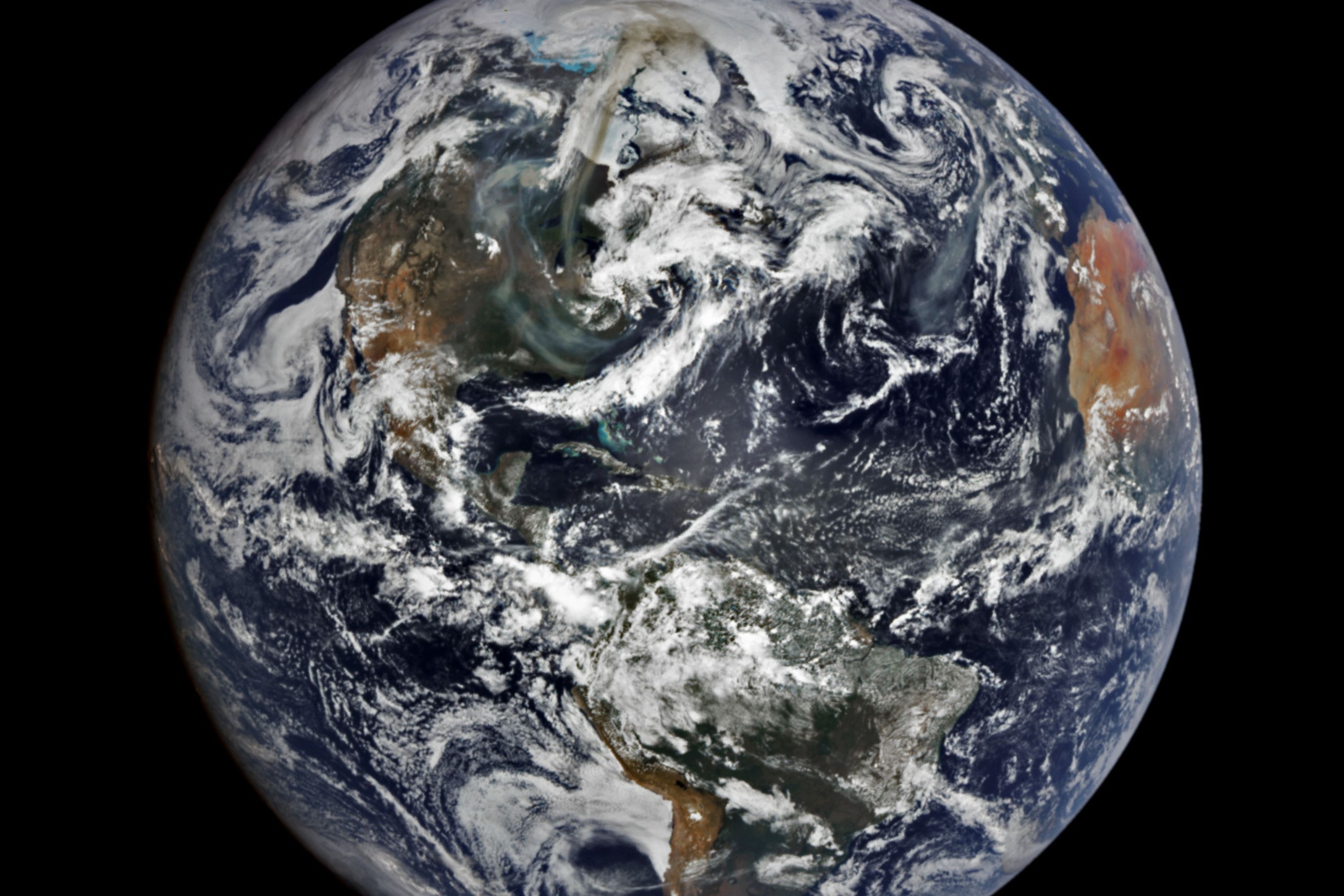 NASA Image Reveals Wildfire Haze Over US So Big It Can Be Seen From Space