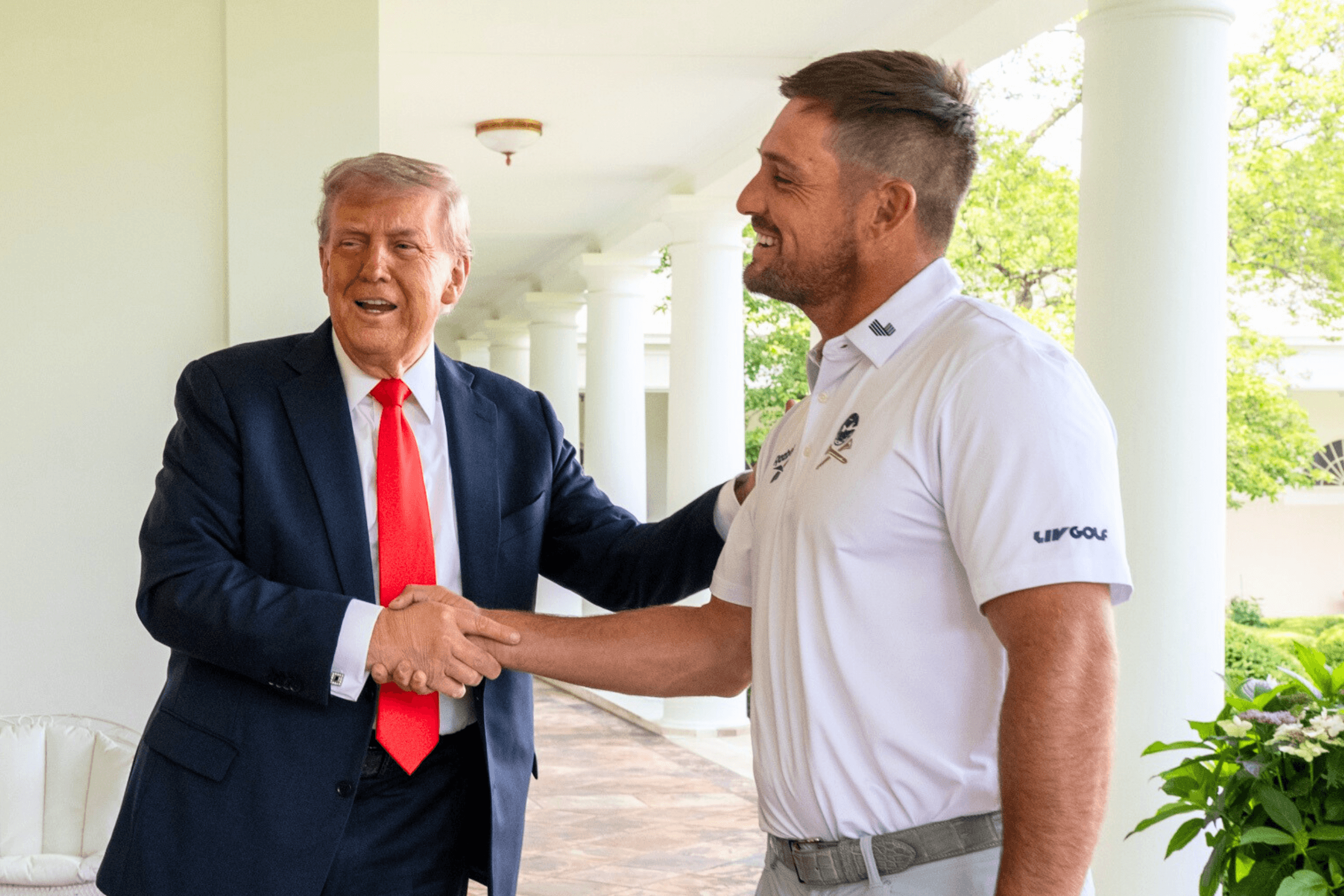 Bryson DeChambeau Seen Playing Golf at 'TPC White House'