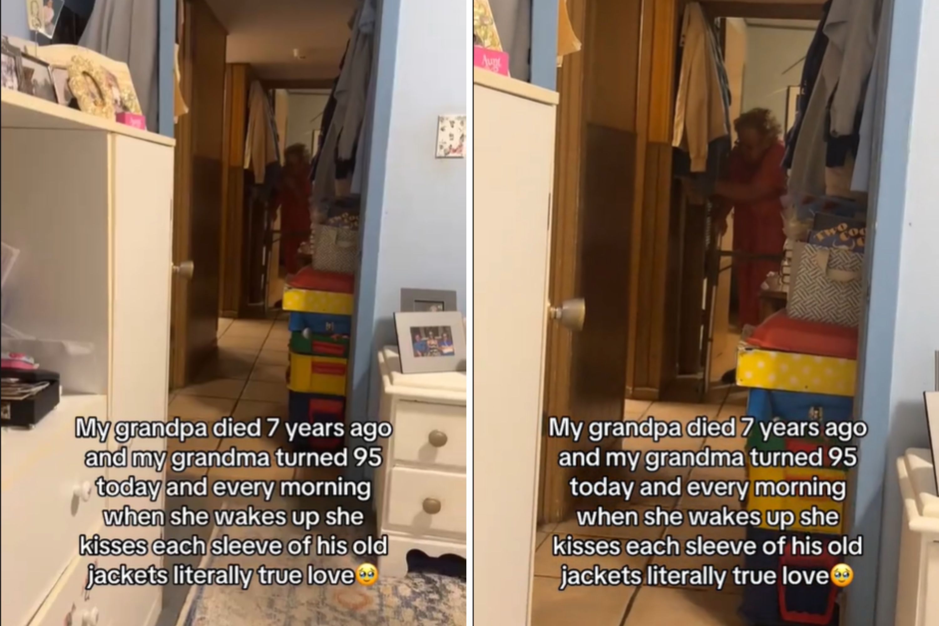 Grandma's Morning Ritual After Grandpa Died Leaves Internet in Tears