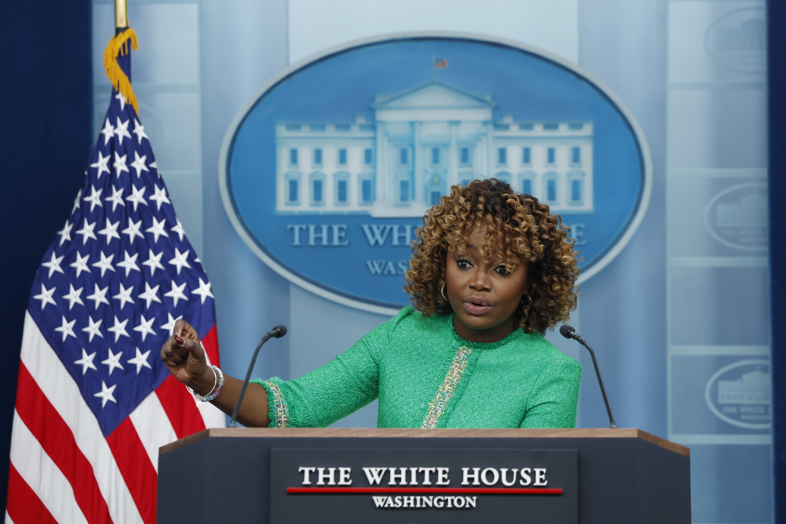Ex-Biden Official Calls Karine Jean-Pierre 'Kinda Dumb'