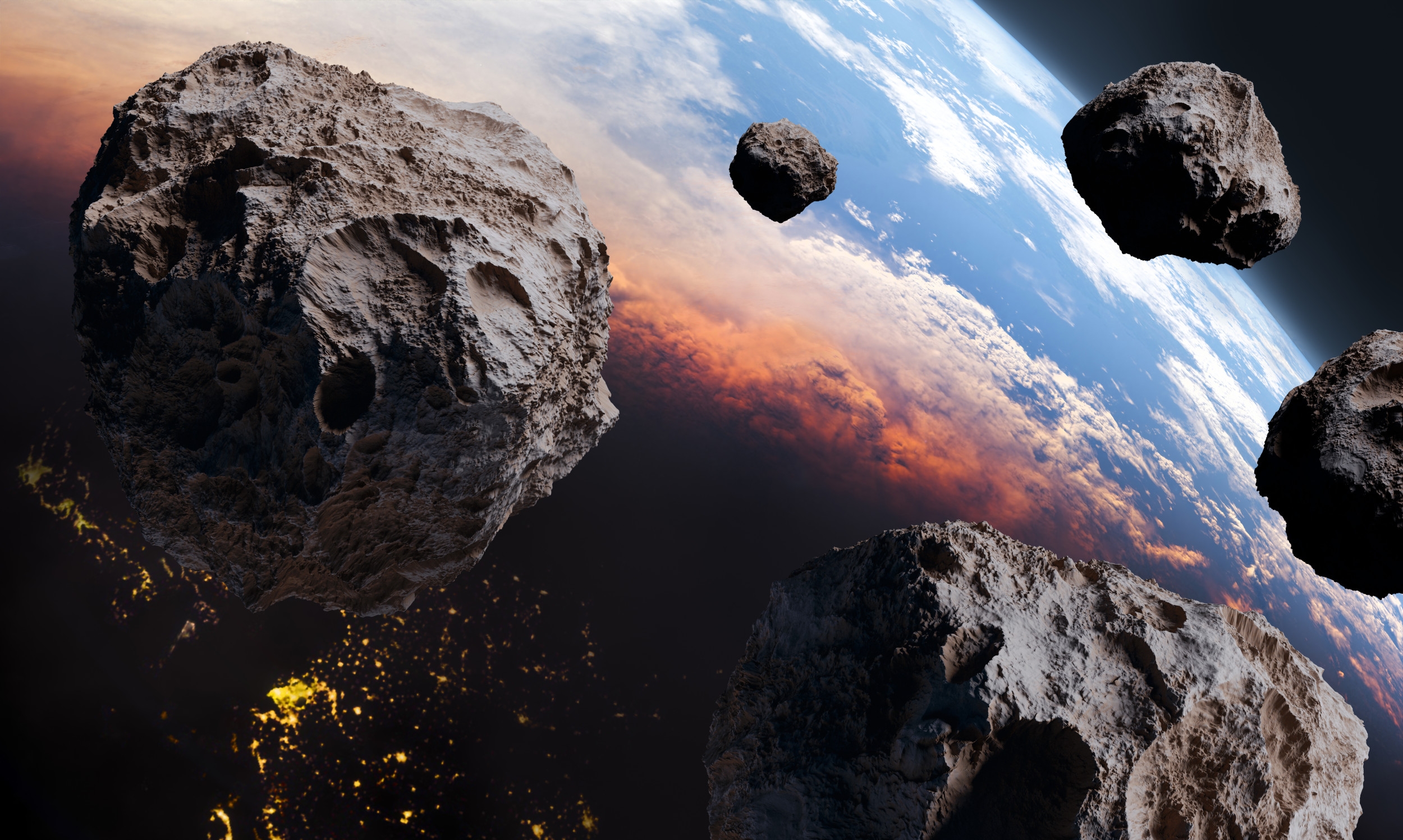 NASA Tracking Three Asteroids Approaching Earth
