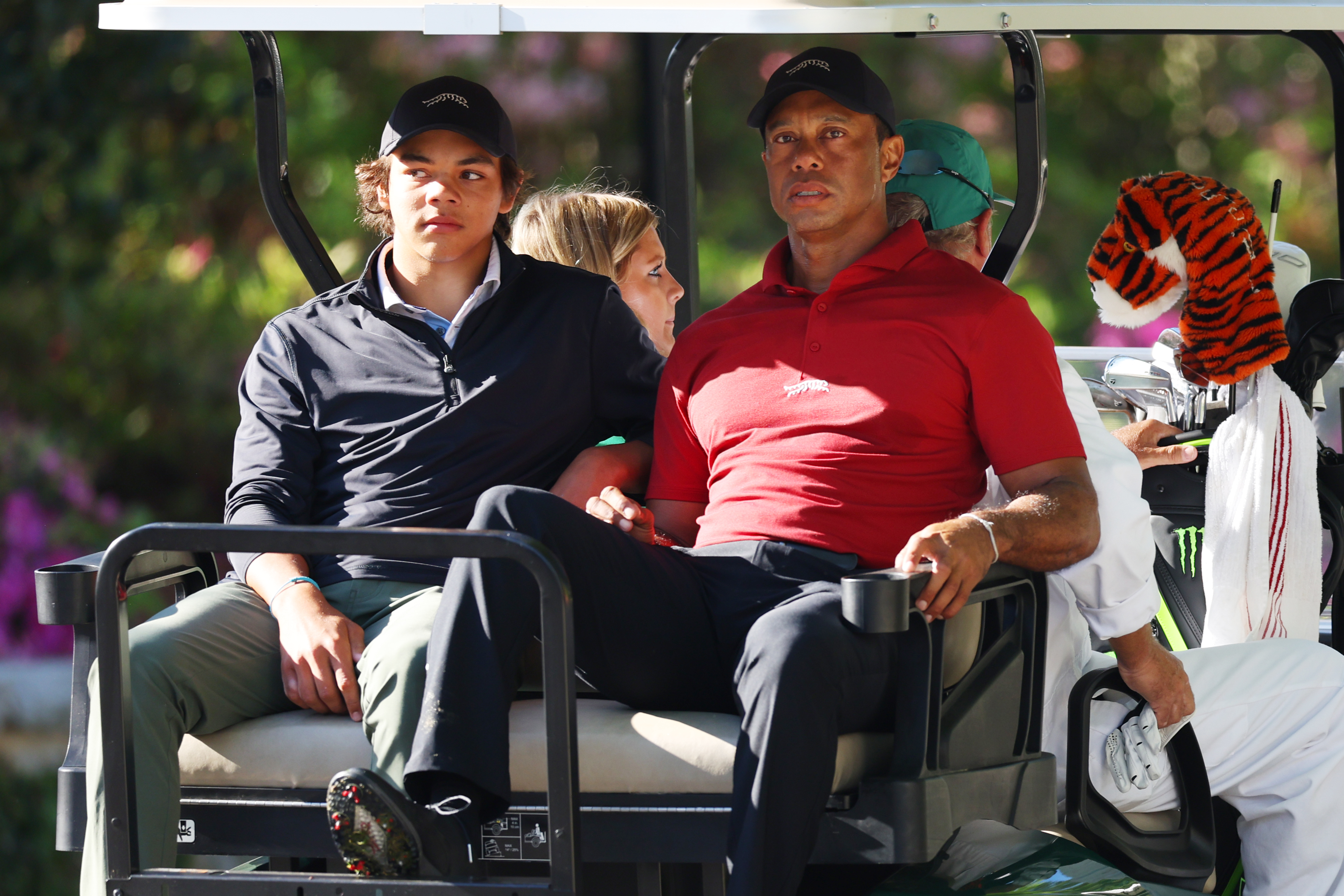 Tiger Woods Without Walking Boot on Golf Course Stirs Talk of a Comeback