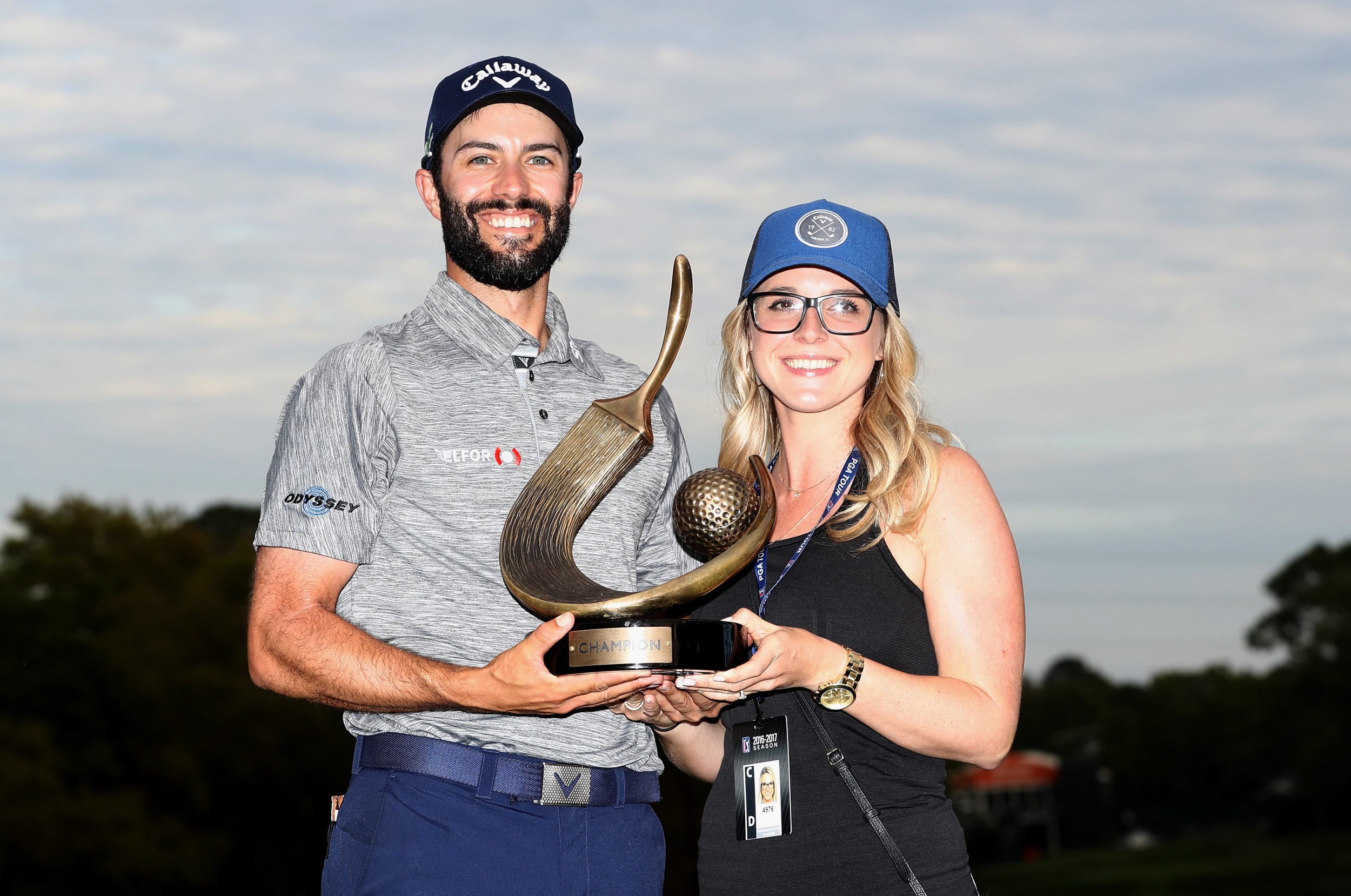 Adam Hadwin's Wife, Jessica, Hysterically Reacts to Trump-Musk Breakup
