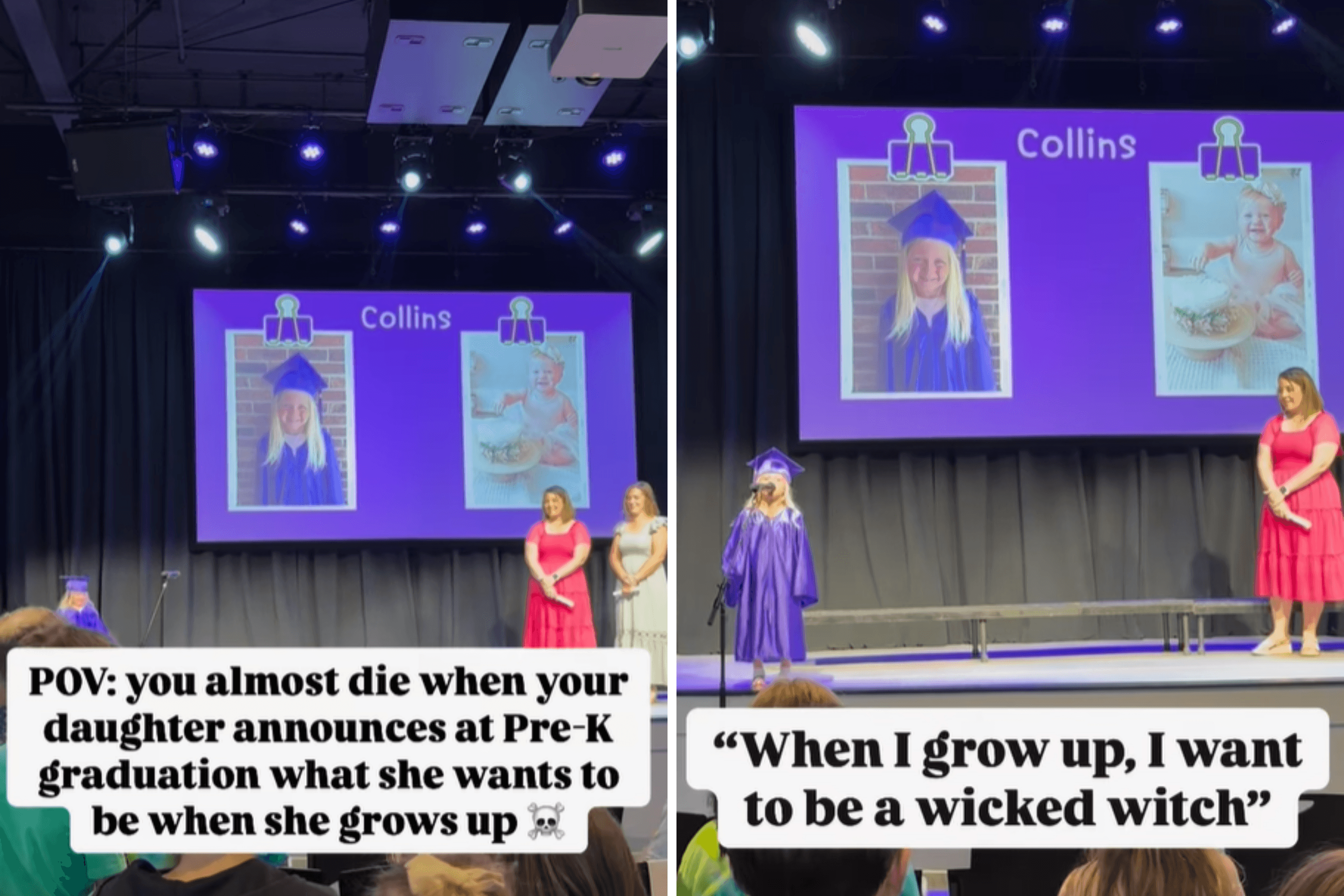 Mom Attends Daughter's Pre-K Graduation, Shock Over What She Says to Crowd