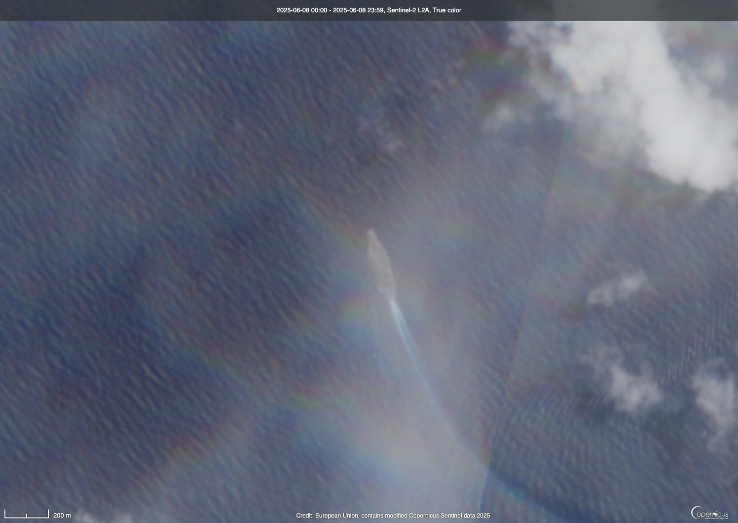 Satellite Photo Shows US Aircraft Carrier in Pacific Rivalry With China