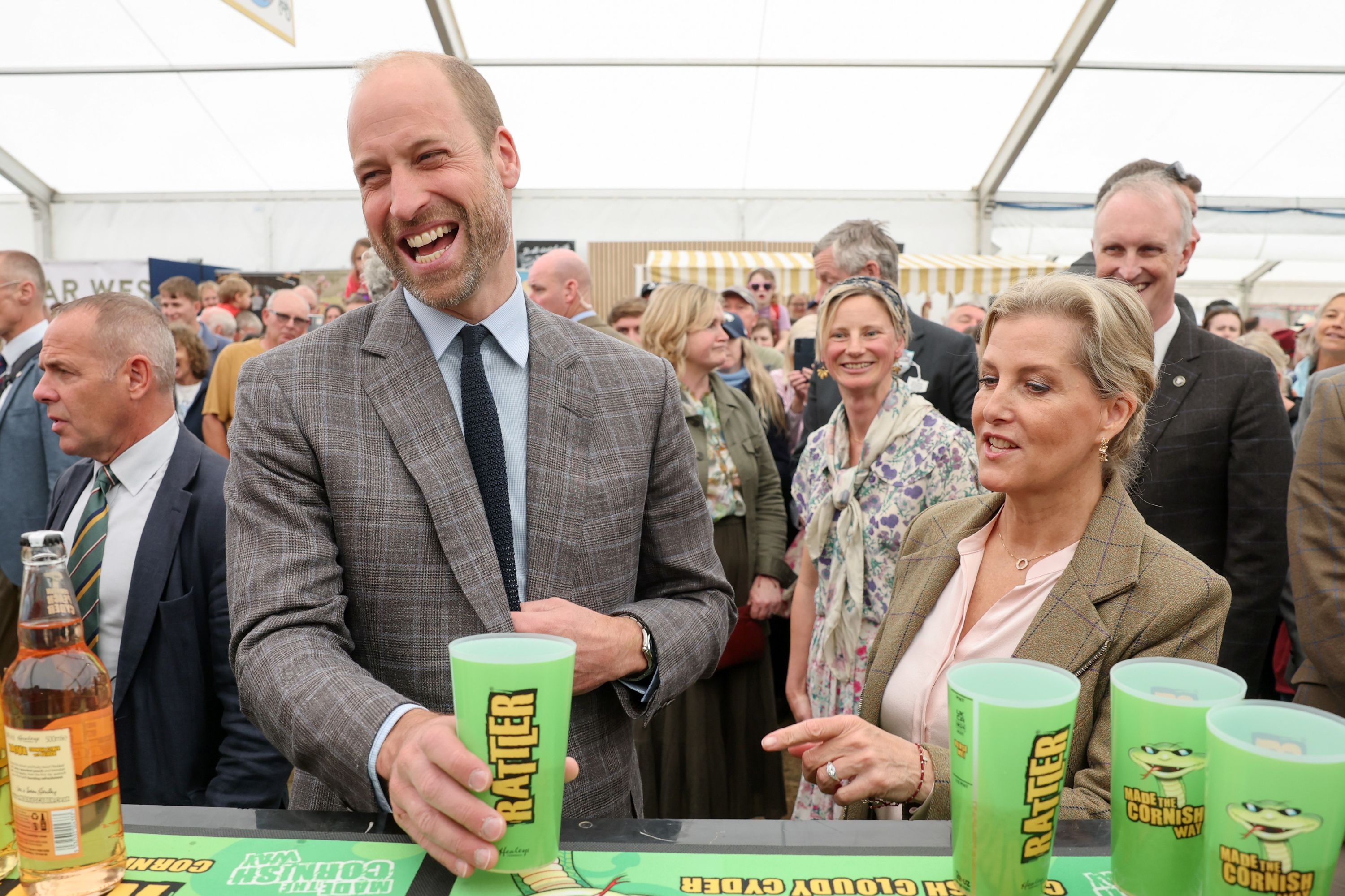 Prince William's Reaction to Alcohol-Free Drink Goes Viral