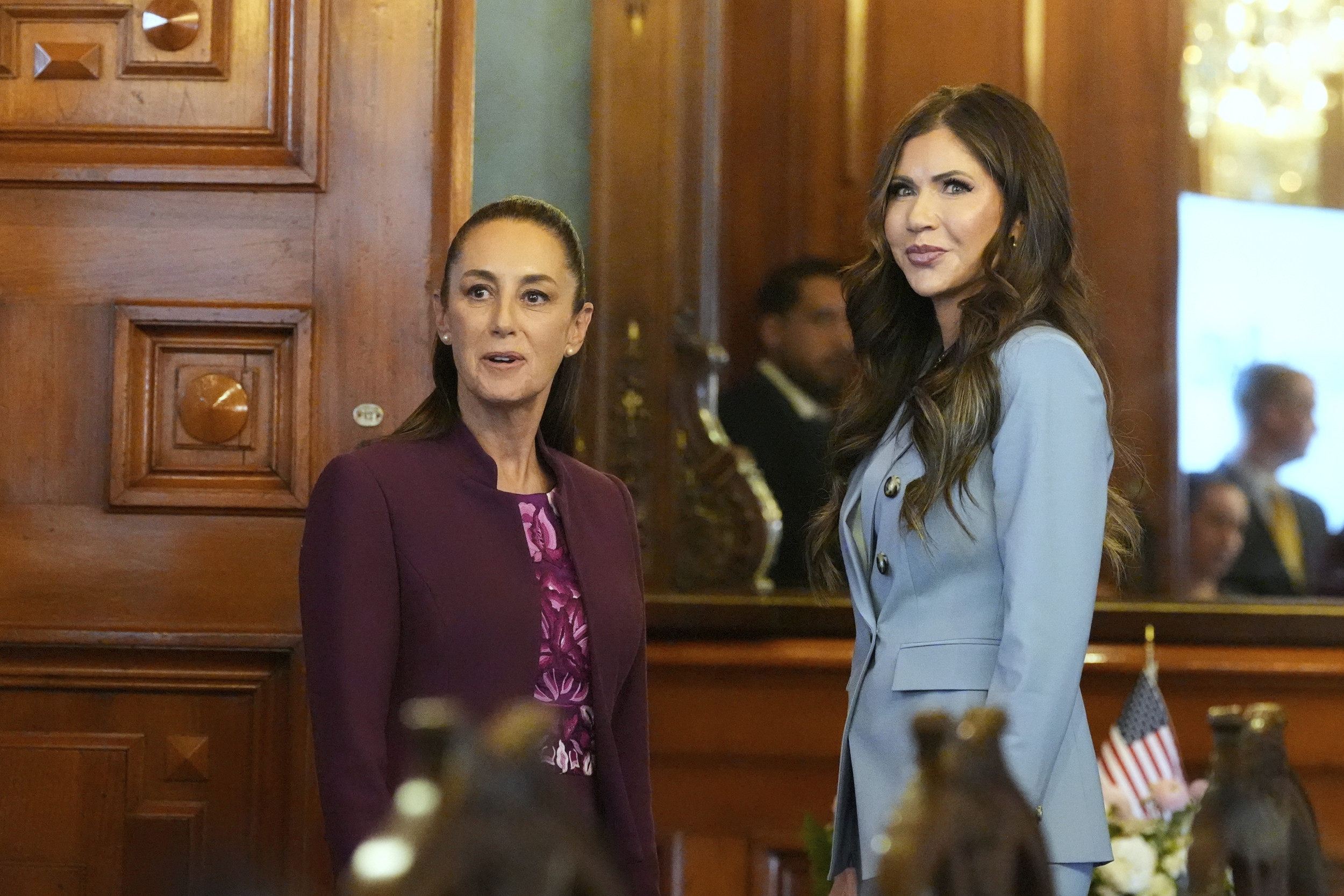 Mexican President Claudia Sheinbaum Rebukes Kristi Noem Over ICE Protests