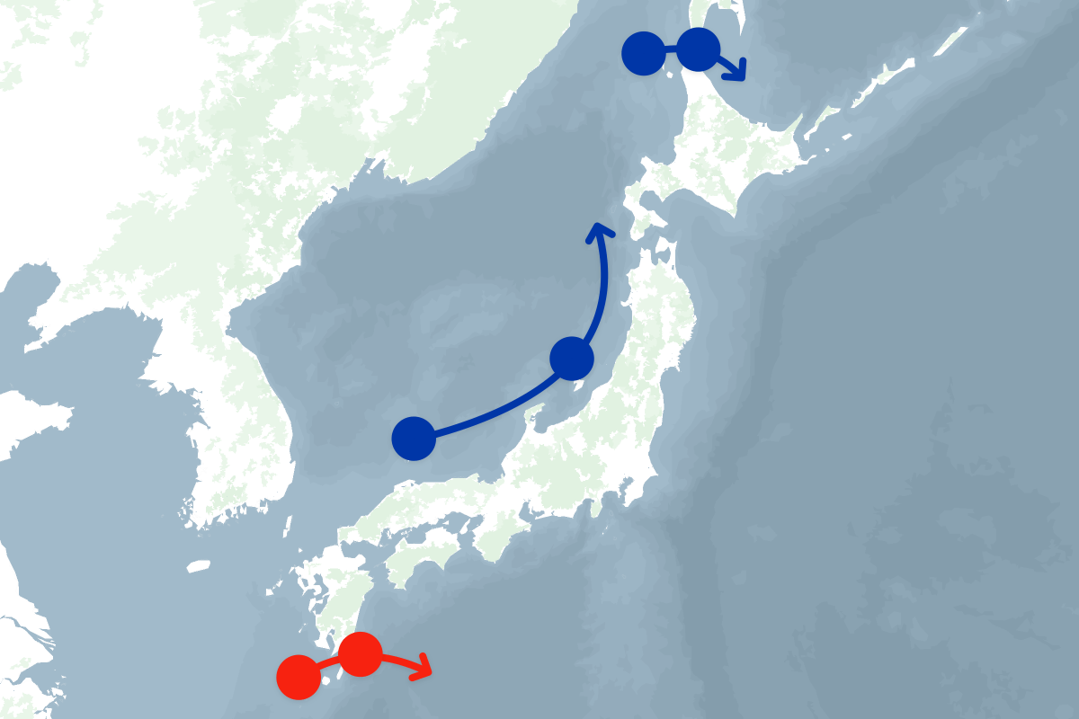Map Tracks Russian and Chinese Spy Ships Loitering off Coast of US Ally