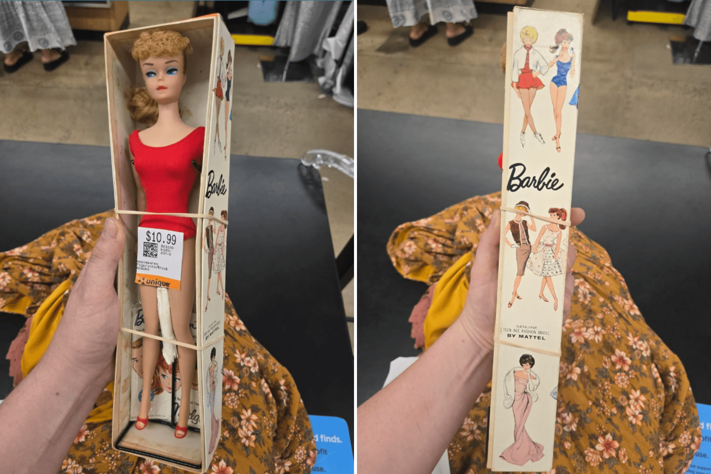 Woman Finds 1962 Barbie in Thrift Store—Can't Believe The Price Tag