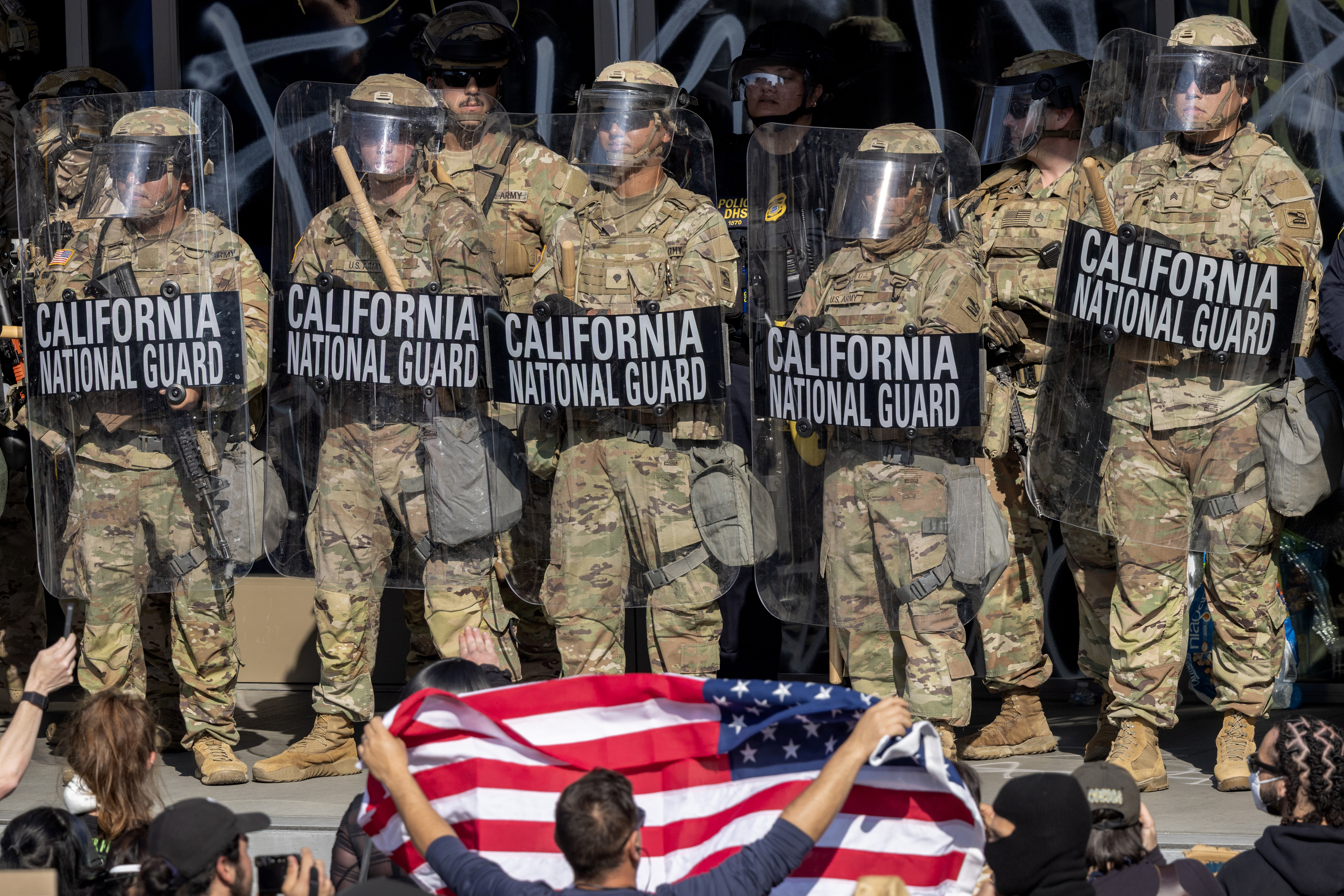 LAPD Chief Pushes Back on Trump National Guard Claim