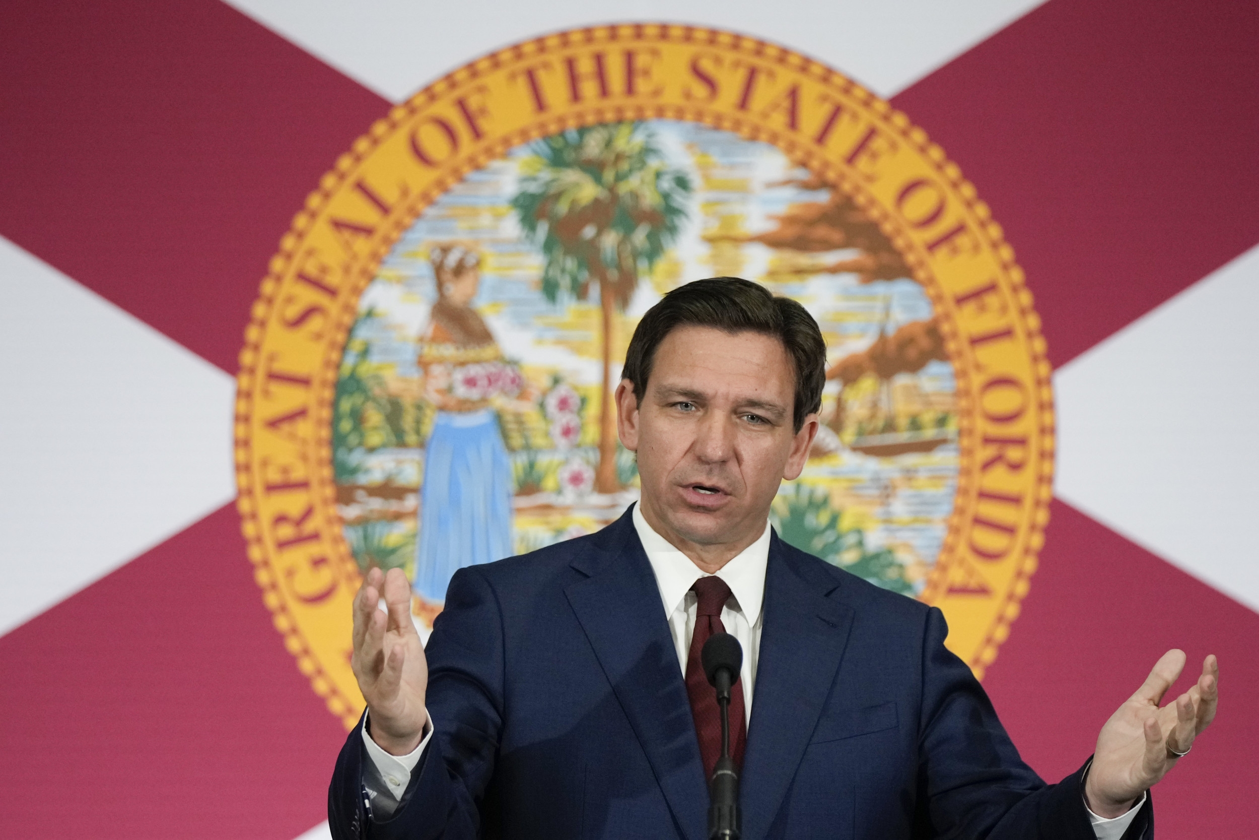 Ron DeSantis Says Floridians Have Right to Hit Protesters With Cars