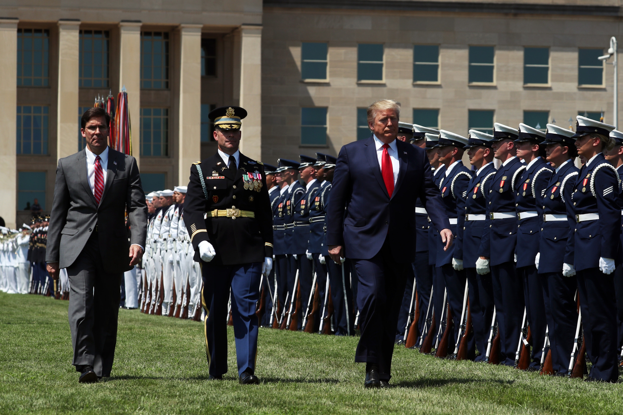 Request For 'Seat Fillers' at Trump's Military Parade Comes Under Scrutiny