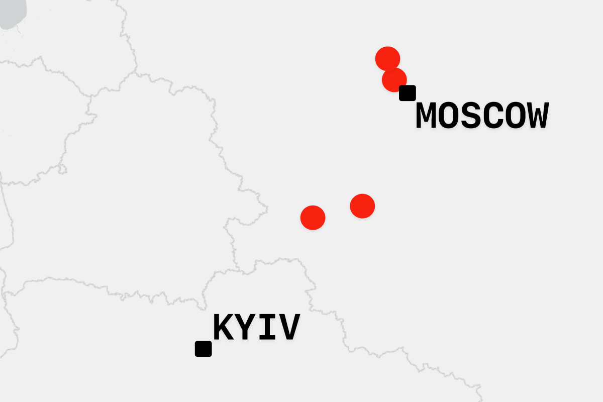 Map Shows Ukraine's Crippling Strikes on Russia's Microchip Plants