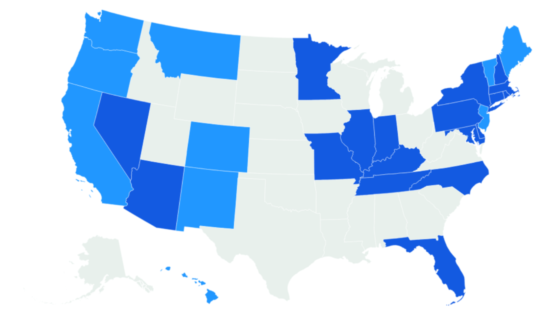 Map Shows Assisted Dying Laws Across US