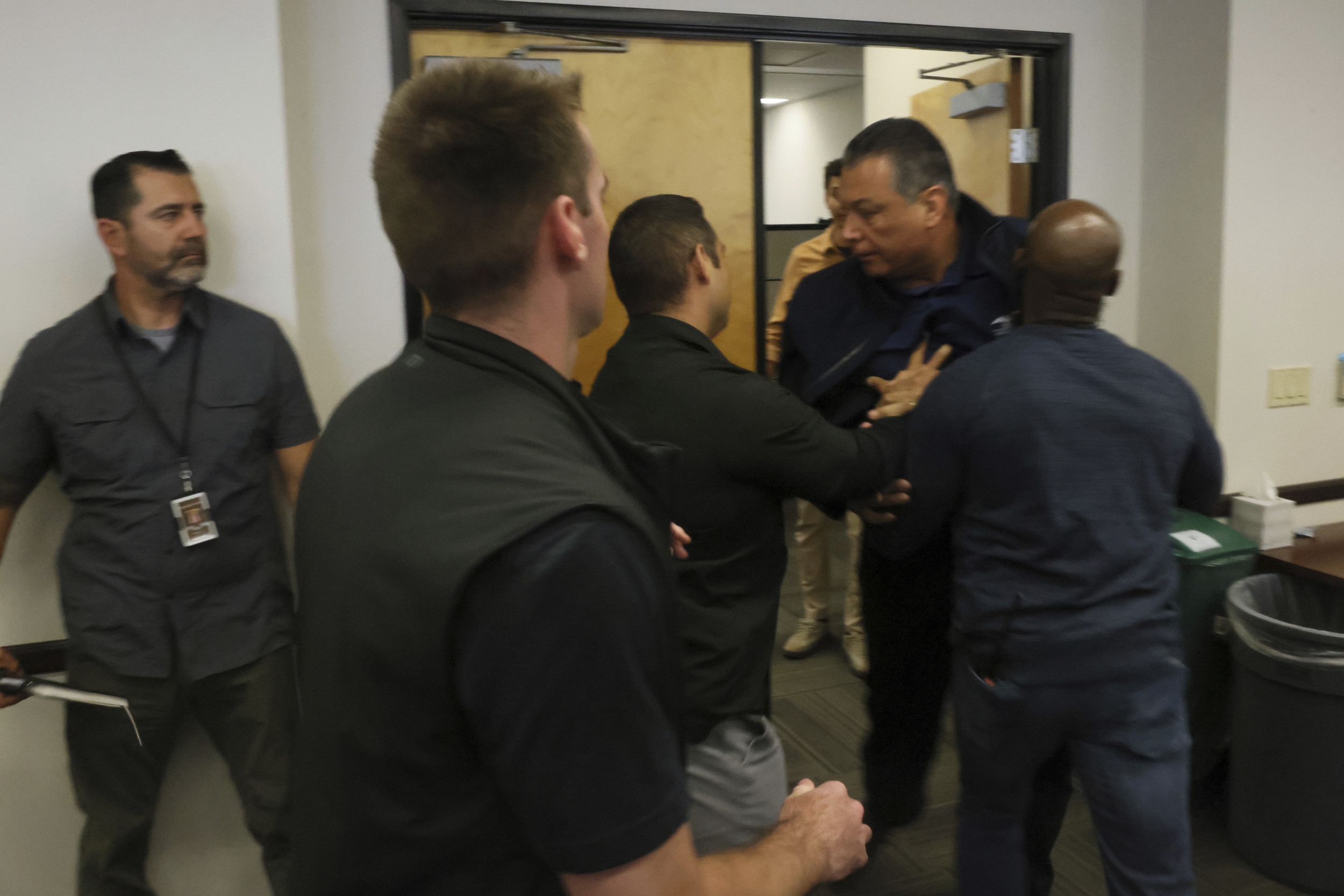 Alex Padilla's Treatment at Kristi Noem Event Sparks Fury: 'What the Hell'