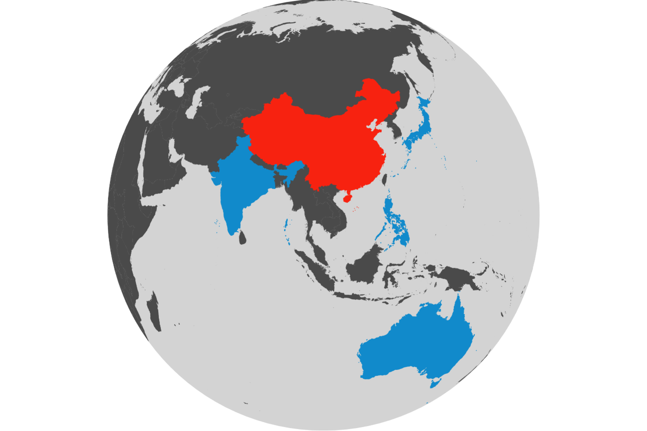 Map Shows Where Hegseth Wants US Military on China's Doorstep