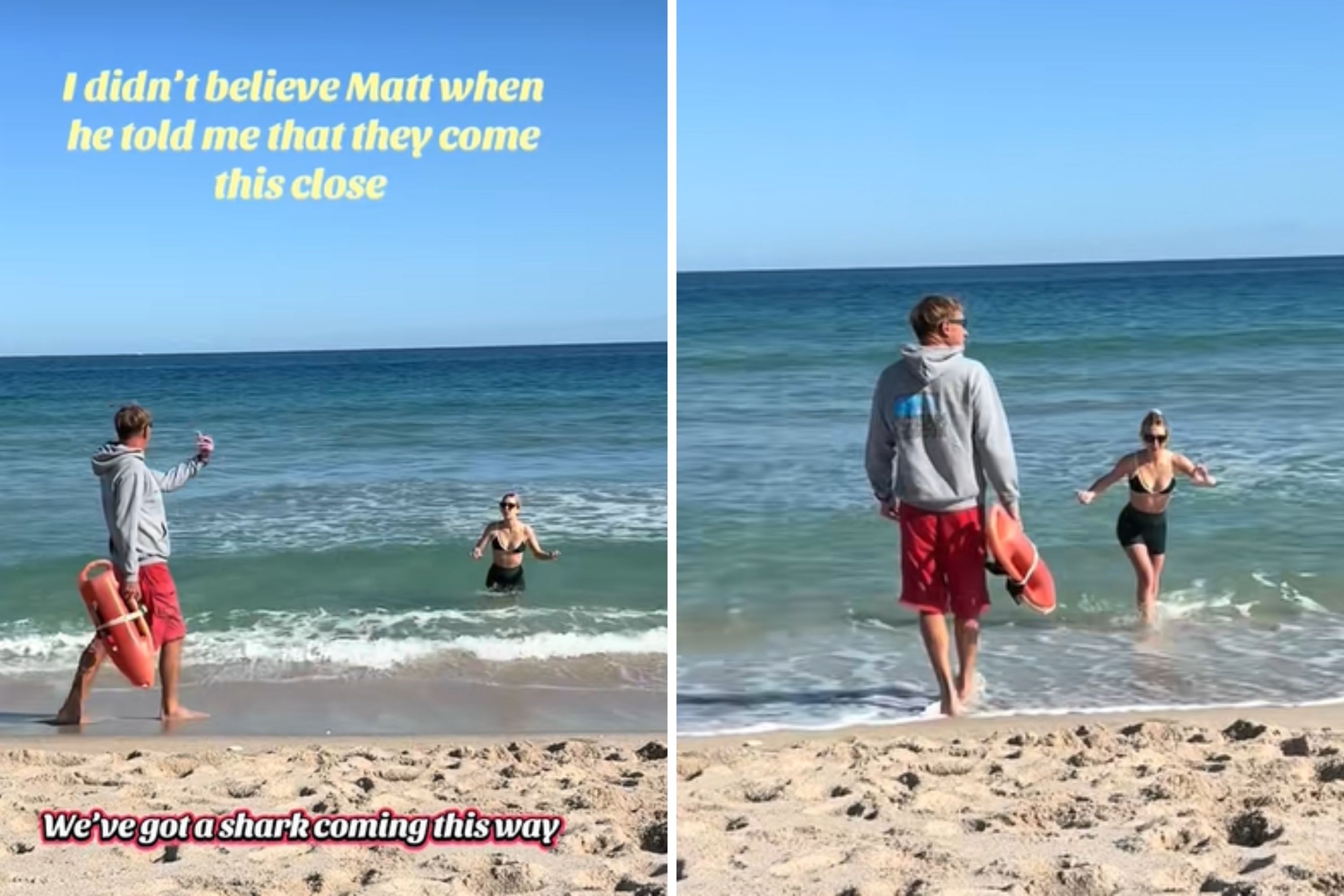 Woman Swims in Ocean, Then Lifeguard Reveals How Close to Danger She Was