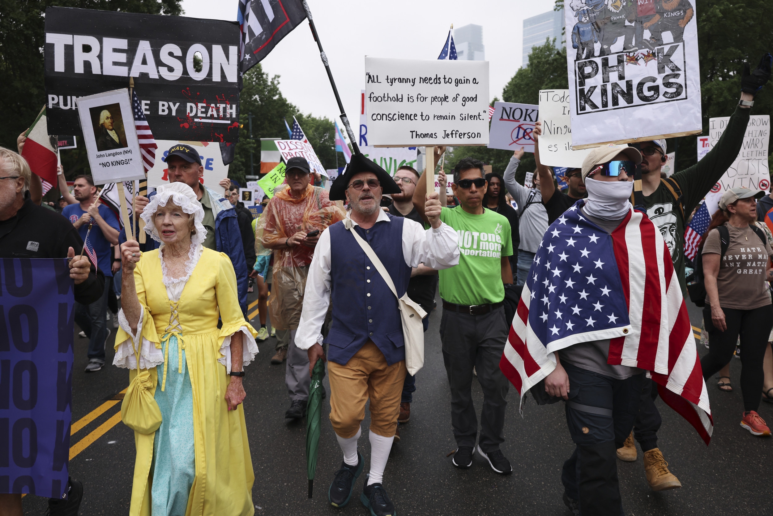 Protests Grow In Cities Across US Ahead of Trump's Military Parade: Live Updates
