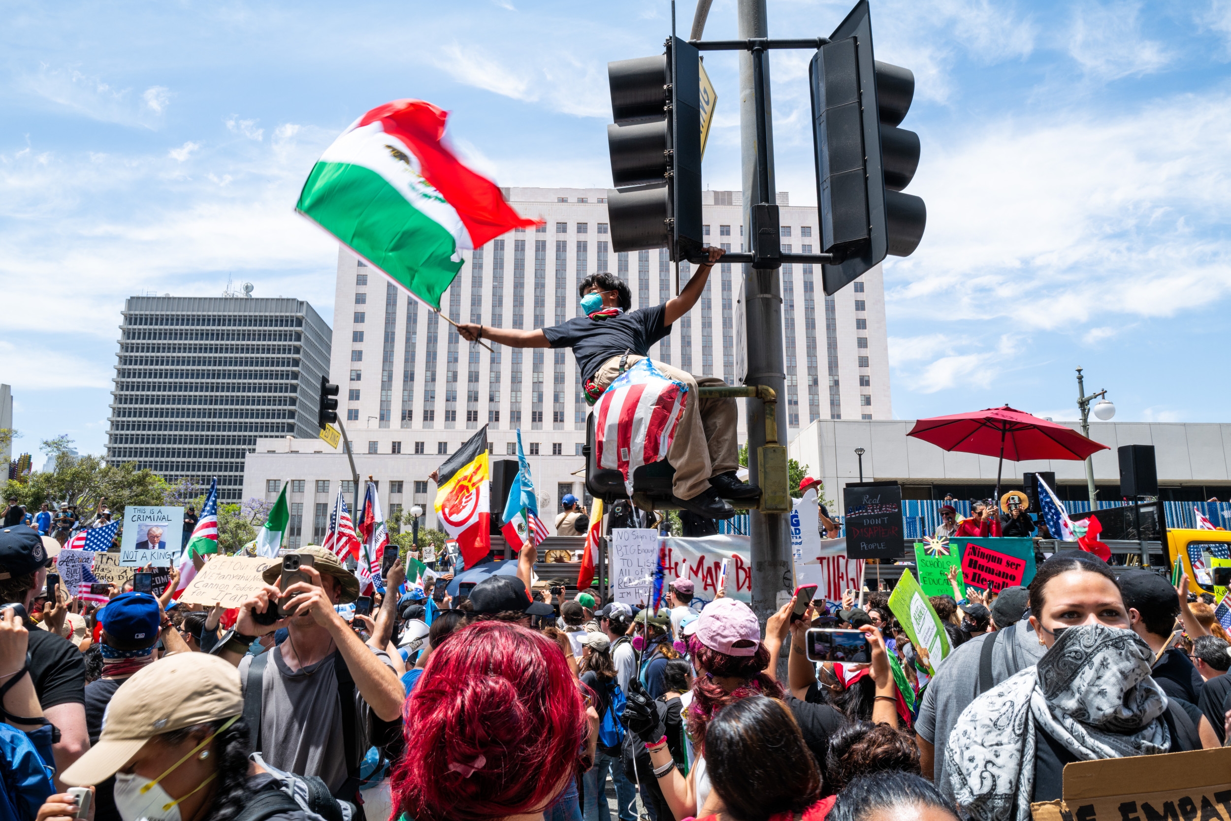 Anti-Trump 'No Kings' Protests Spread Across Nation: See The Pictures