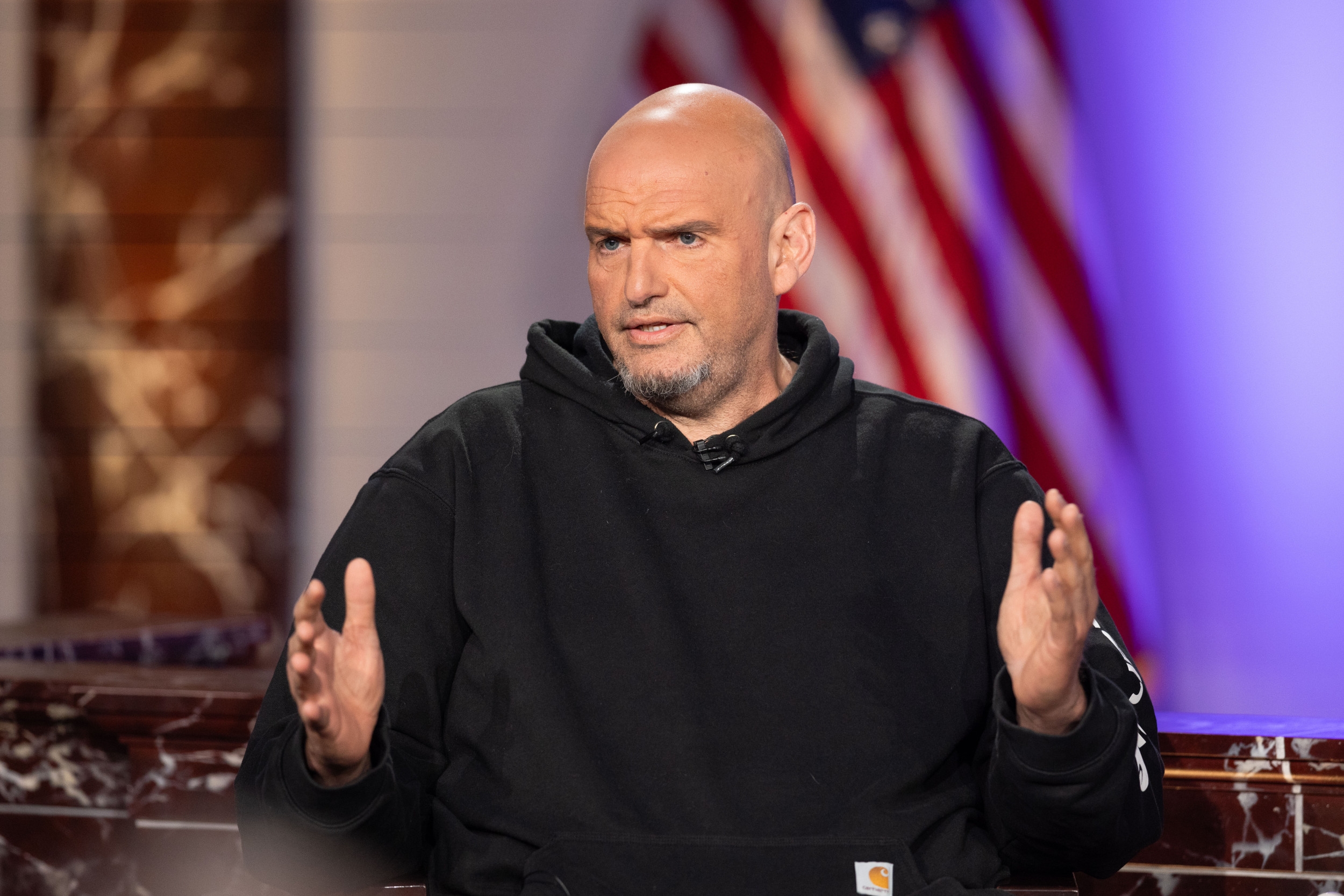 John Fetterman's Name Booed at Pennsylvania 'No Kings' Rally