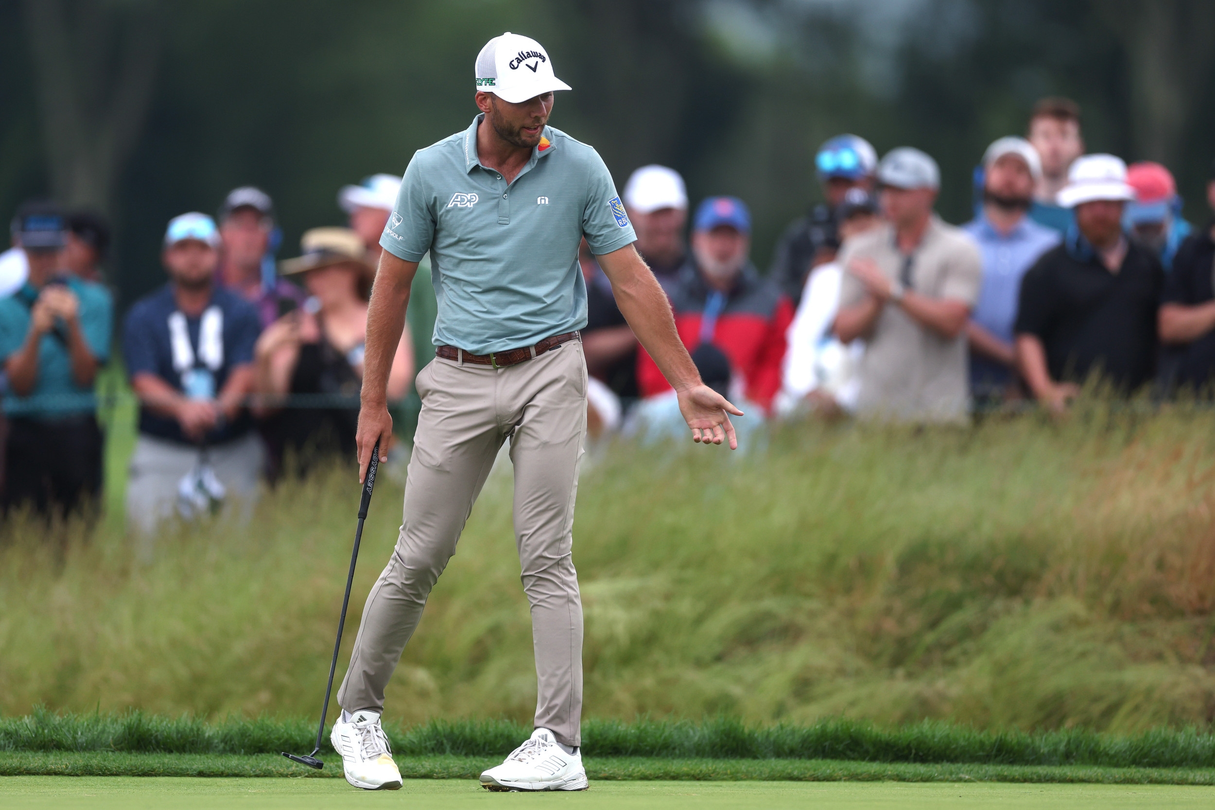 Sam Burns Shrugs Off Controversial Ruling During U.S. Open Meltdown