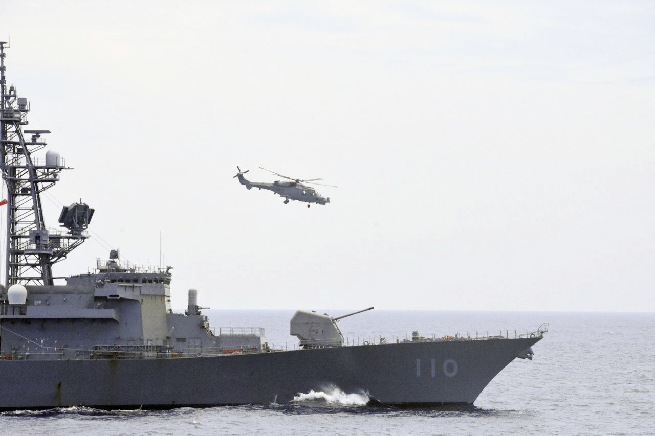 Chinese Warships Shadow US Allies in Contested Waters