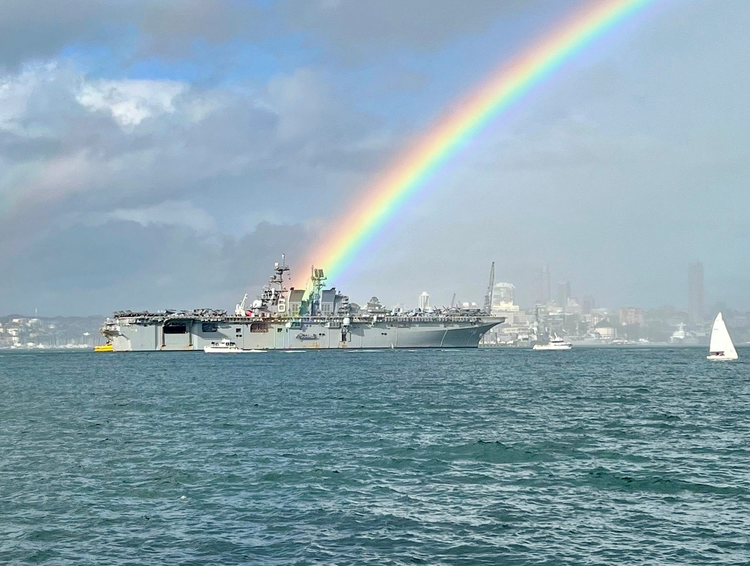 US Stealth Jet Carrier Patrols South Pacific Amid China Rivalry