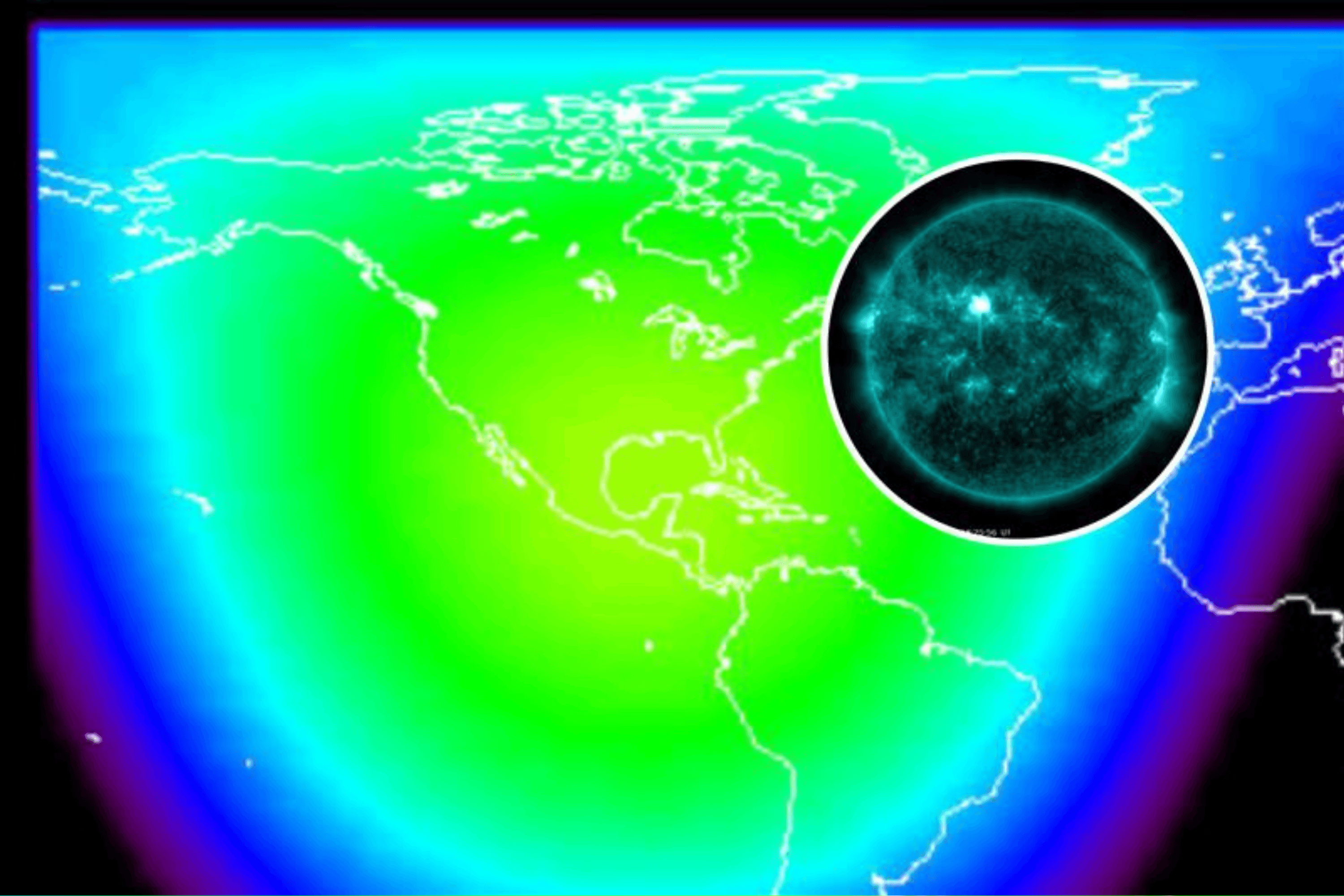 Map Reveals US Blackout After Powerful Solar Flare