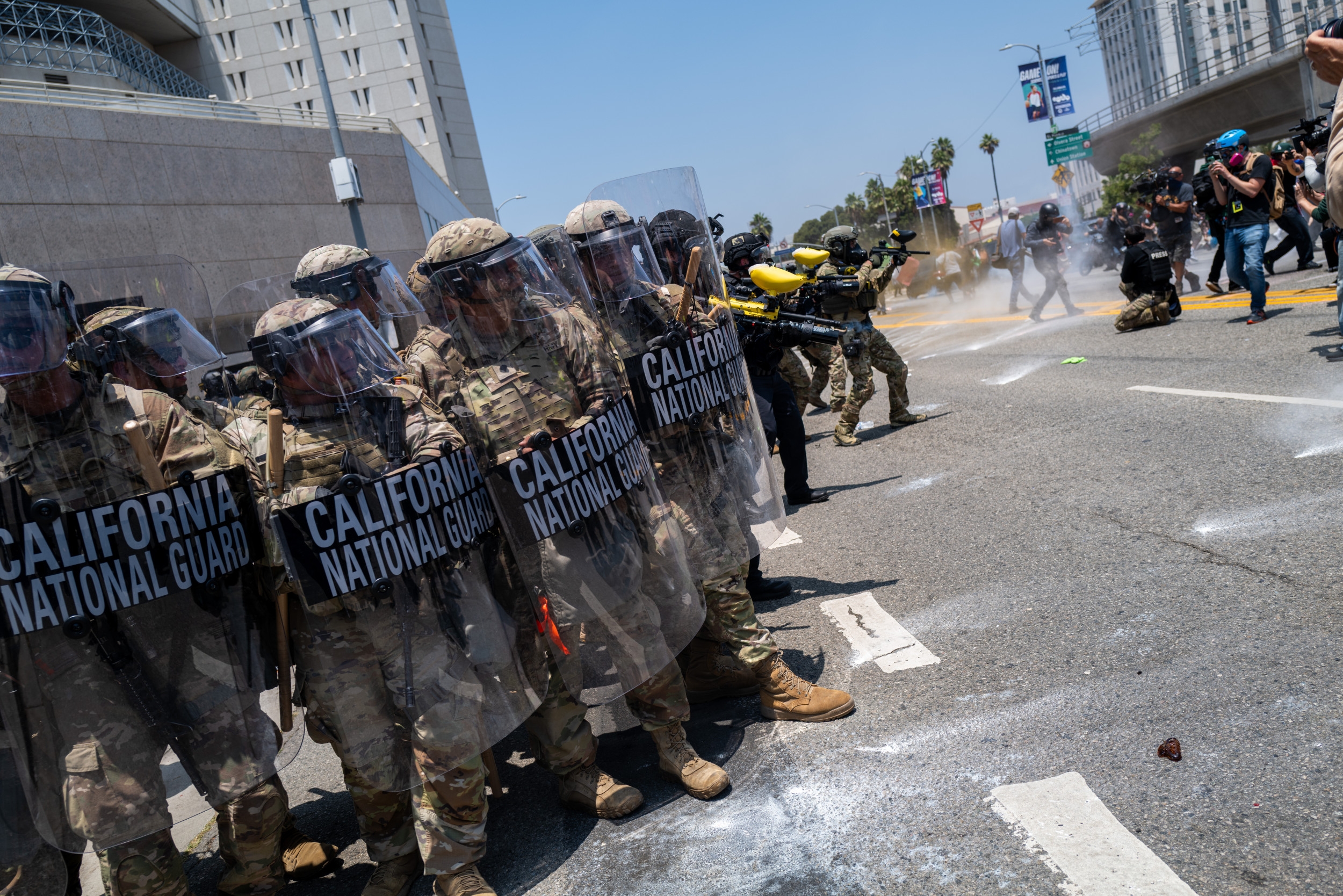 Most Voters Back Sending Troops to Quell Riots, But Blame Trump for LA—Poll