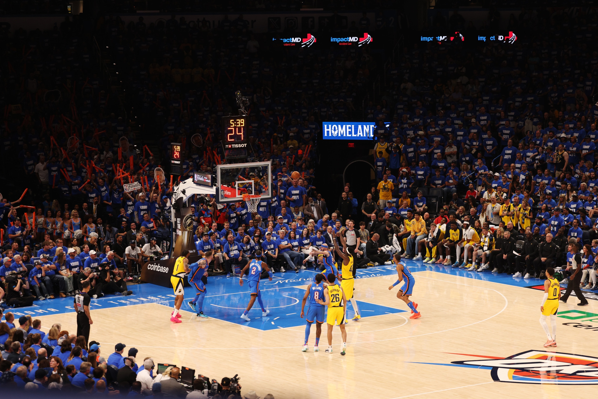 NBA Plans Major Change to Thunder-Pacers Finals Before Game 5