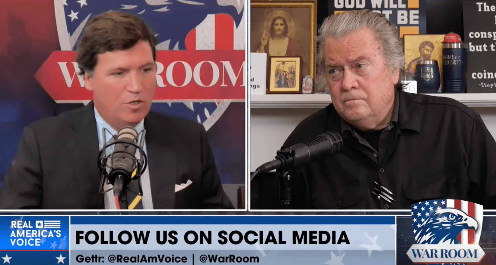 Tucker Carlson and Steve Bannon Lead MAGA Resistance to Iran War