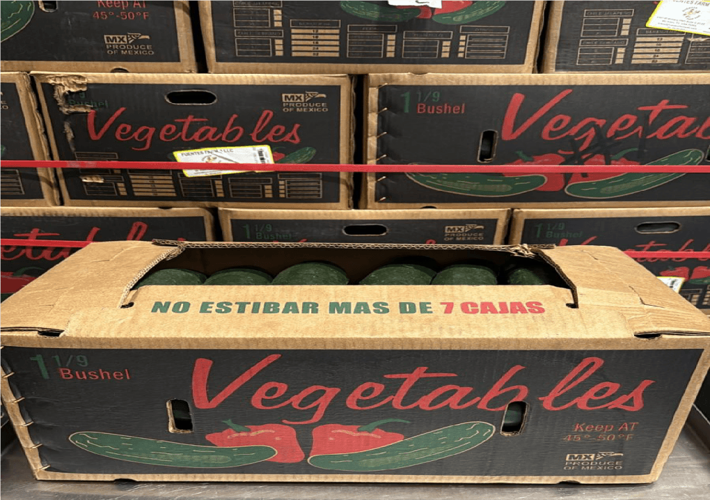 Cucumber Recall Sparks Warning to Customers