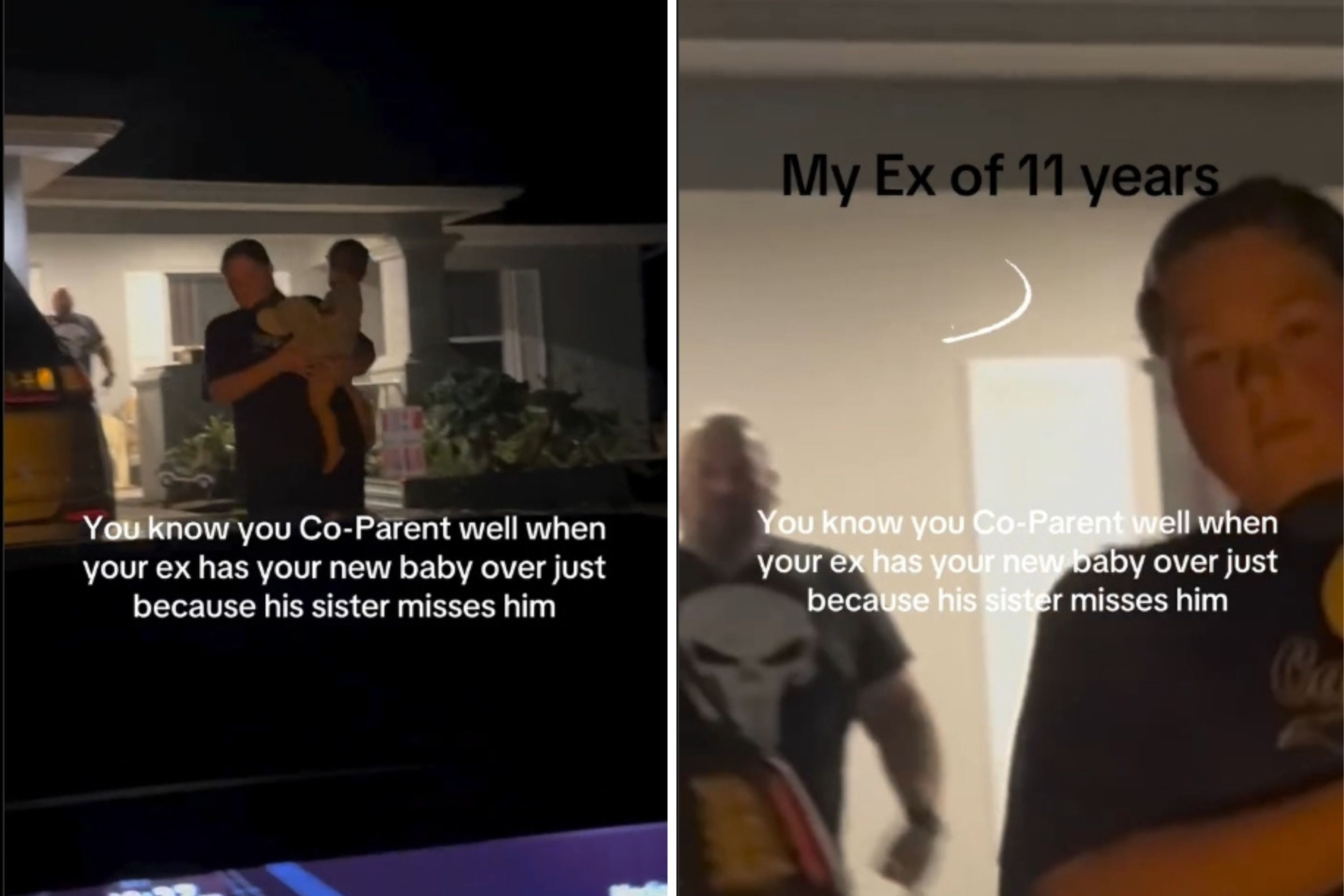 Reason Dad Invites Ex-Wife's New Baby Over Melts Hearts