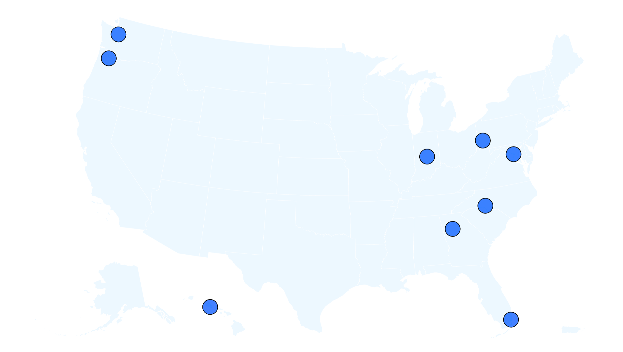 Map Shows Most Liveable Cities In US 2025