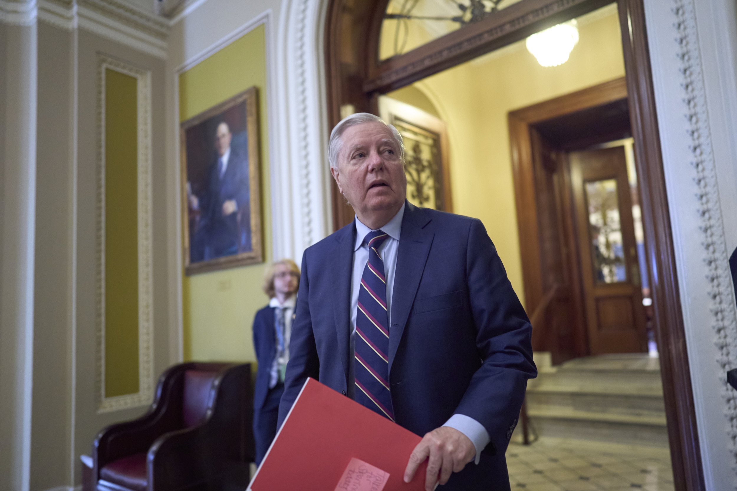 Lindsey Graham Takes a Swipe at Marjorie Taylor Greene Over Iran