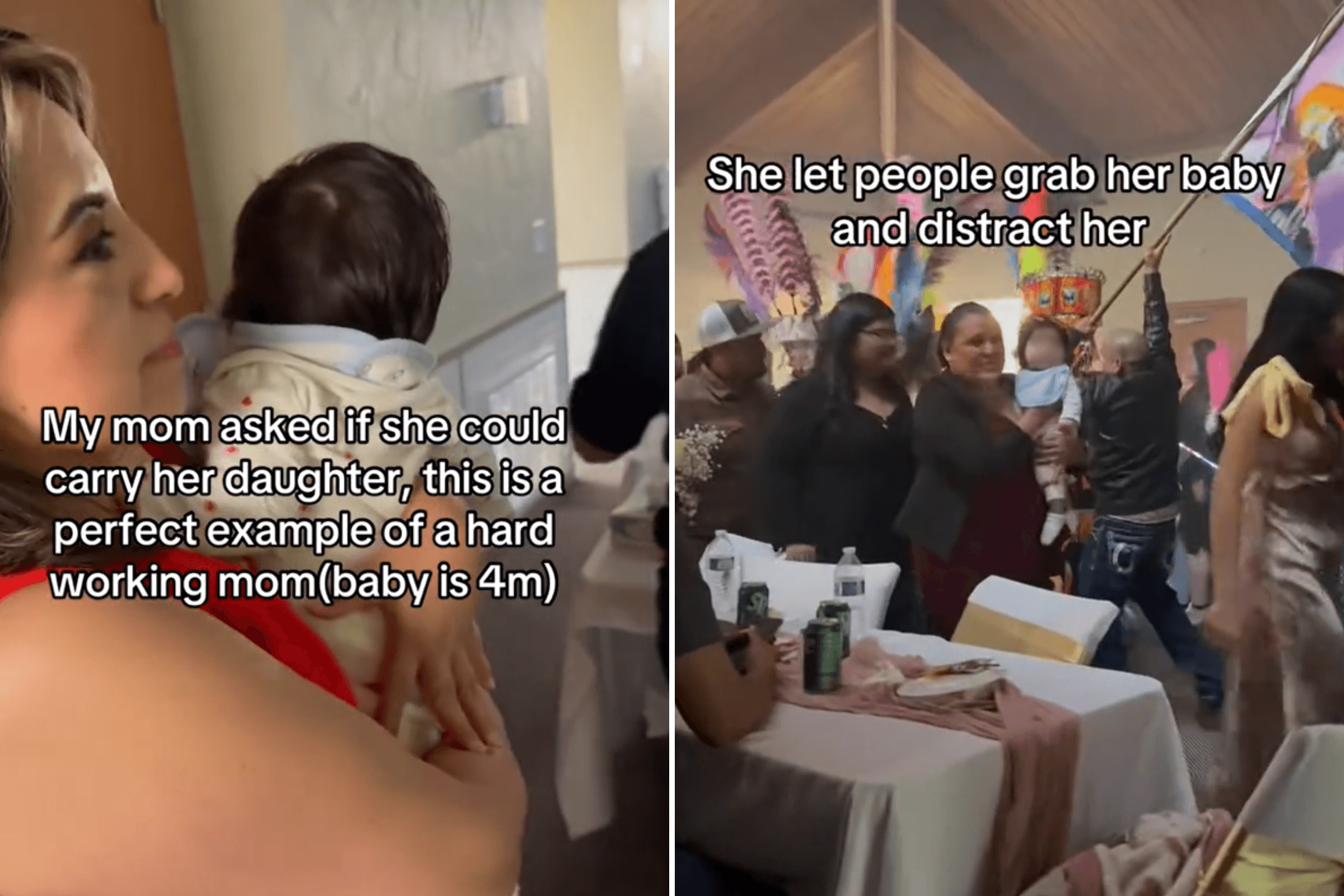 Server Brings Baby to Party She's Working—Then a Guest Notices
