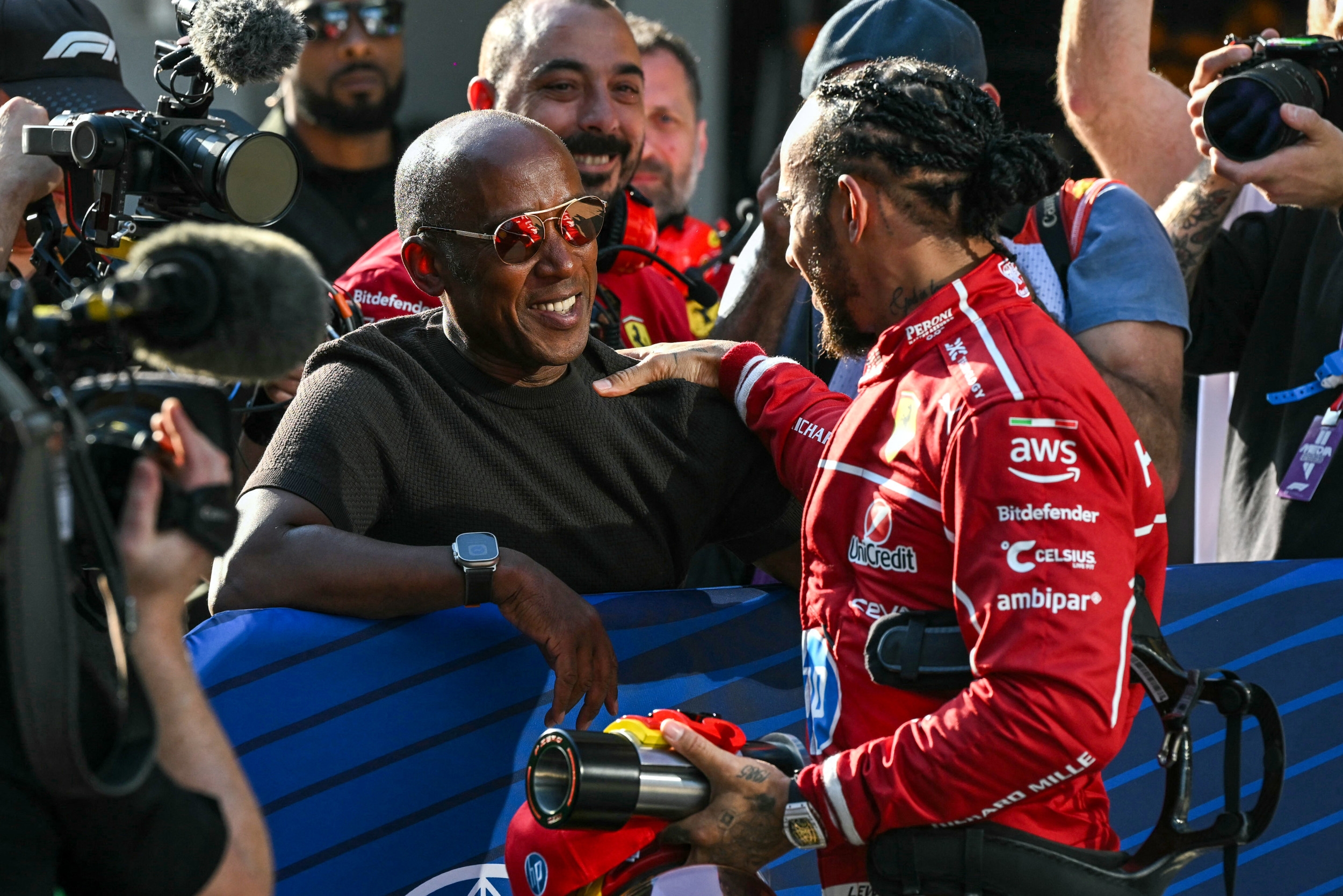 Lewis Hamilton's Father Shares Emotional Life-Changing Story
