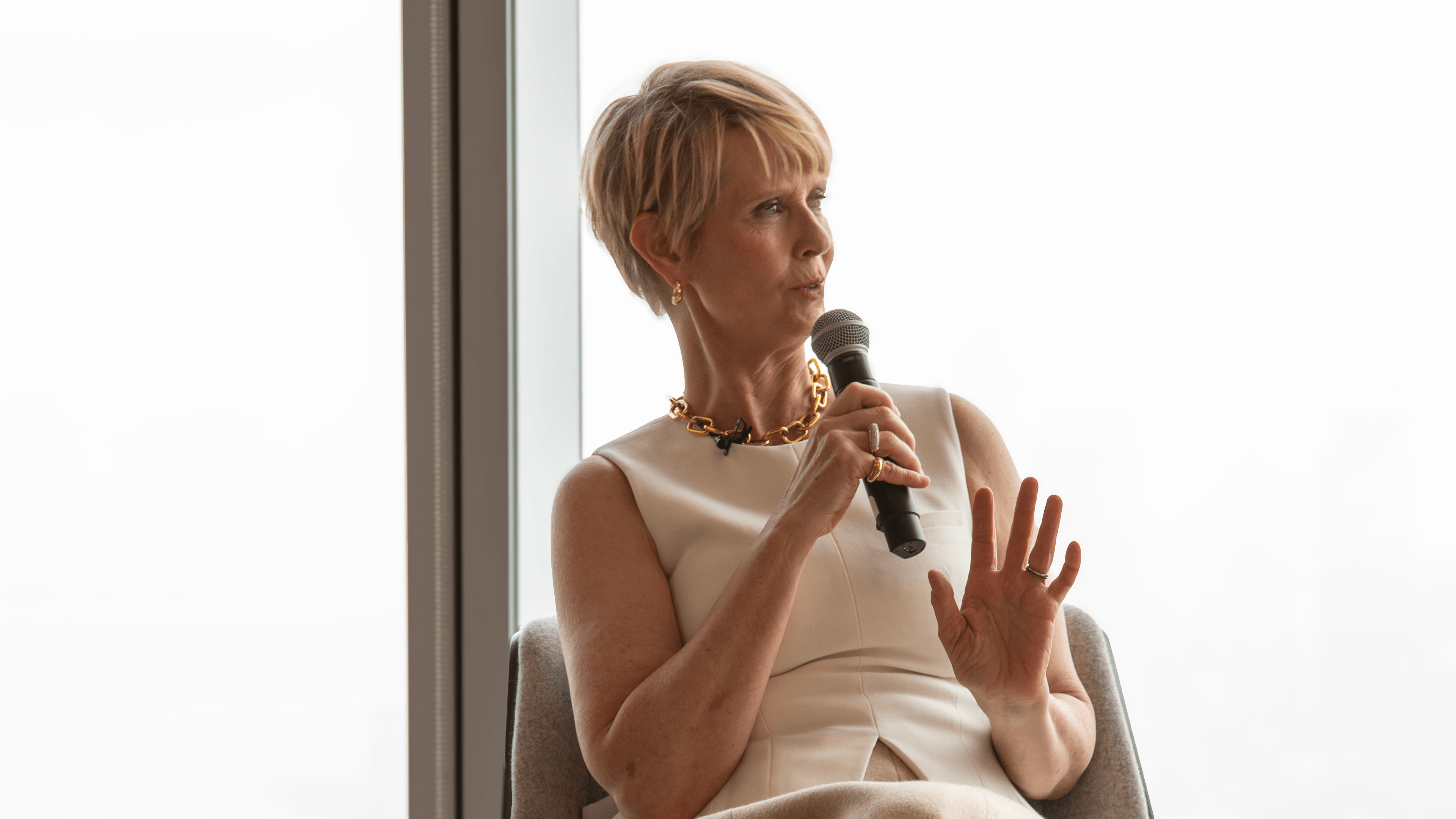 Cynthia Nixon Says Her Son Is on 'Hunger Strike' in Support of Gaza