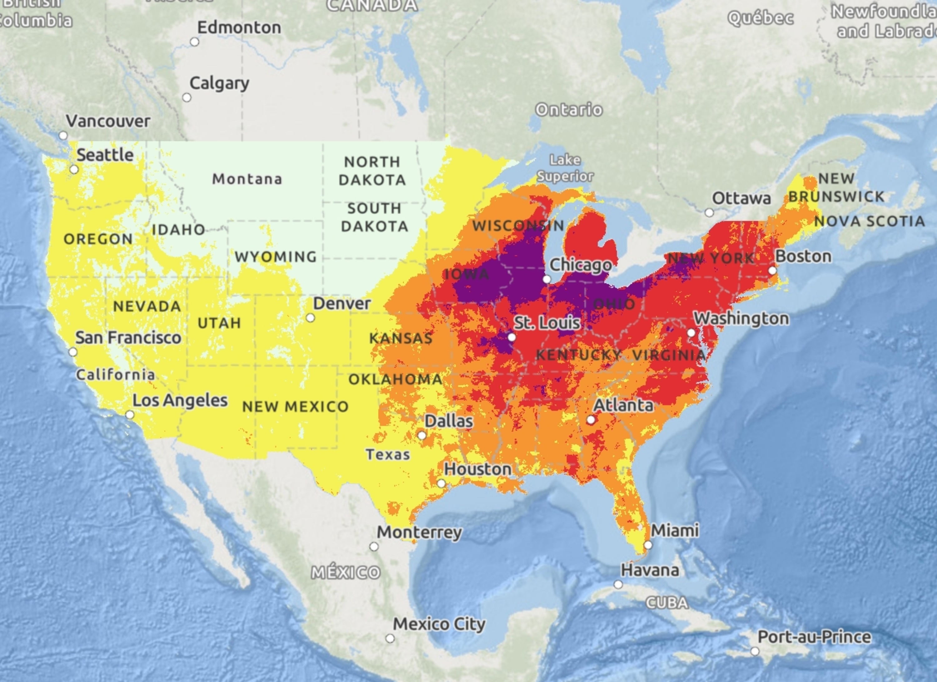 Map Shows Where 'Extreme' Heat Will Hit Hardest Next Week