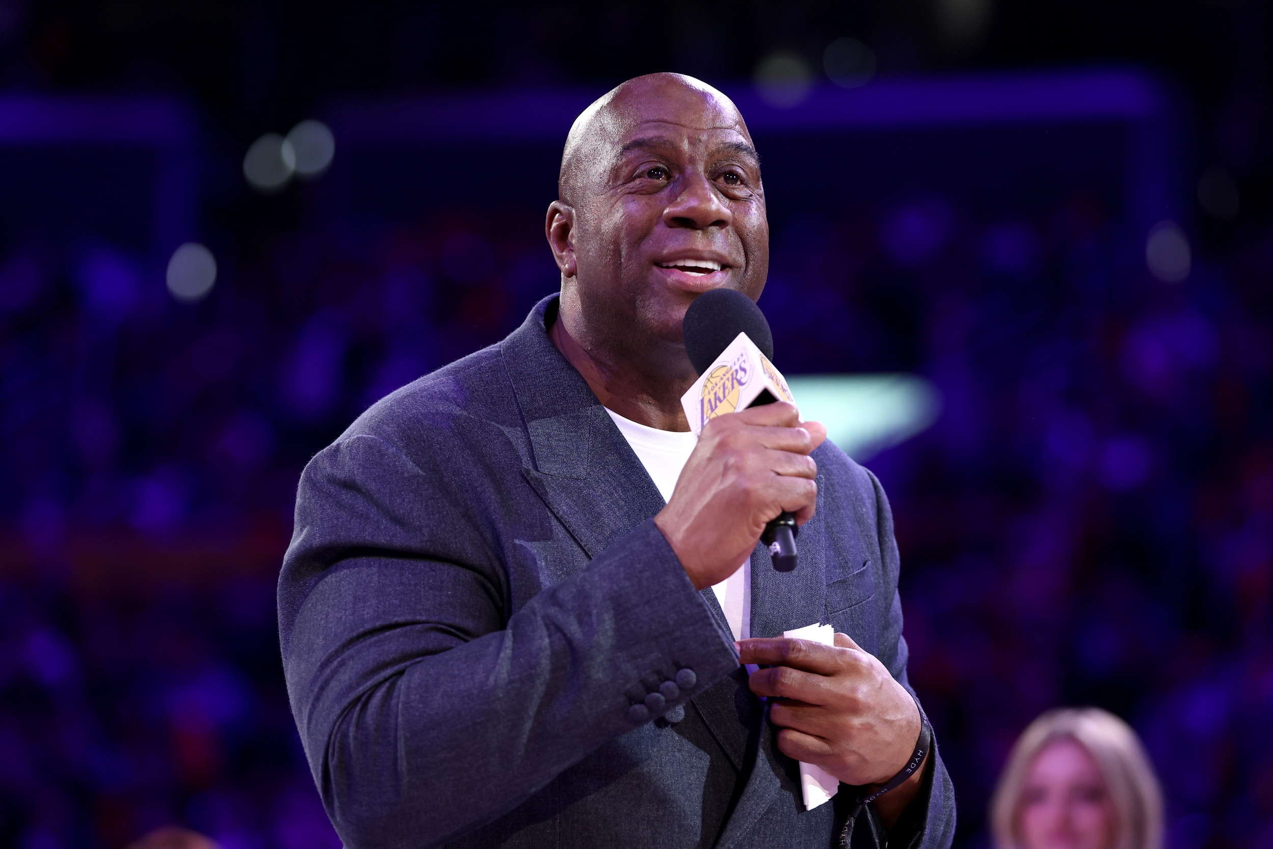 Magic Johnson Responds to Lakers' Record $10 Billion Sale