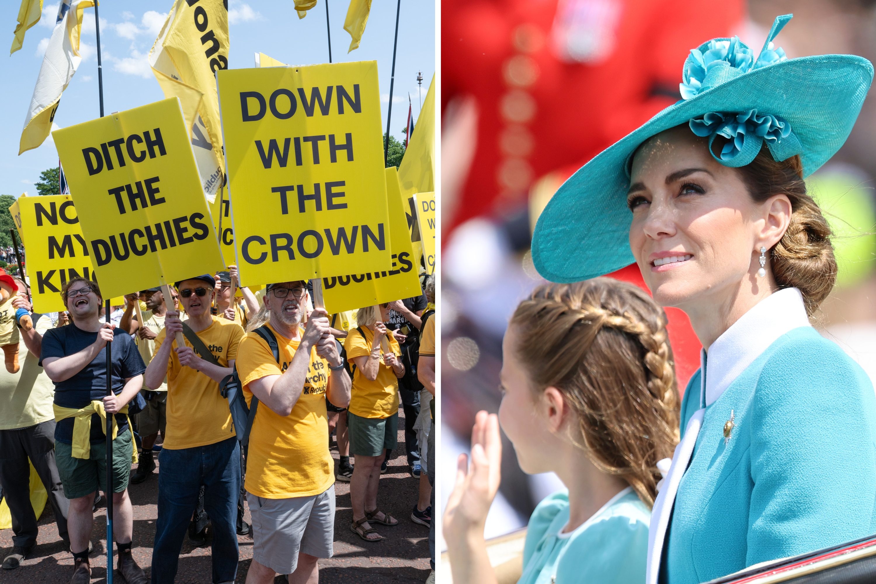 Princess Kate's Reaction to Anti-Monarchy Protesters Goes Viral
