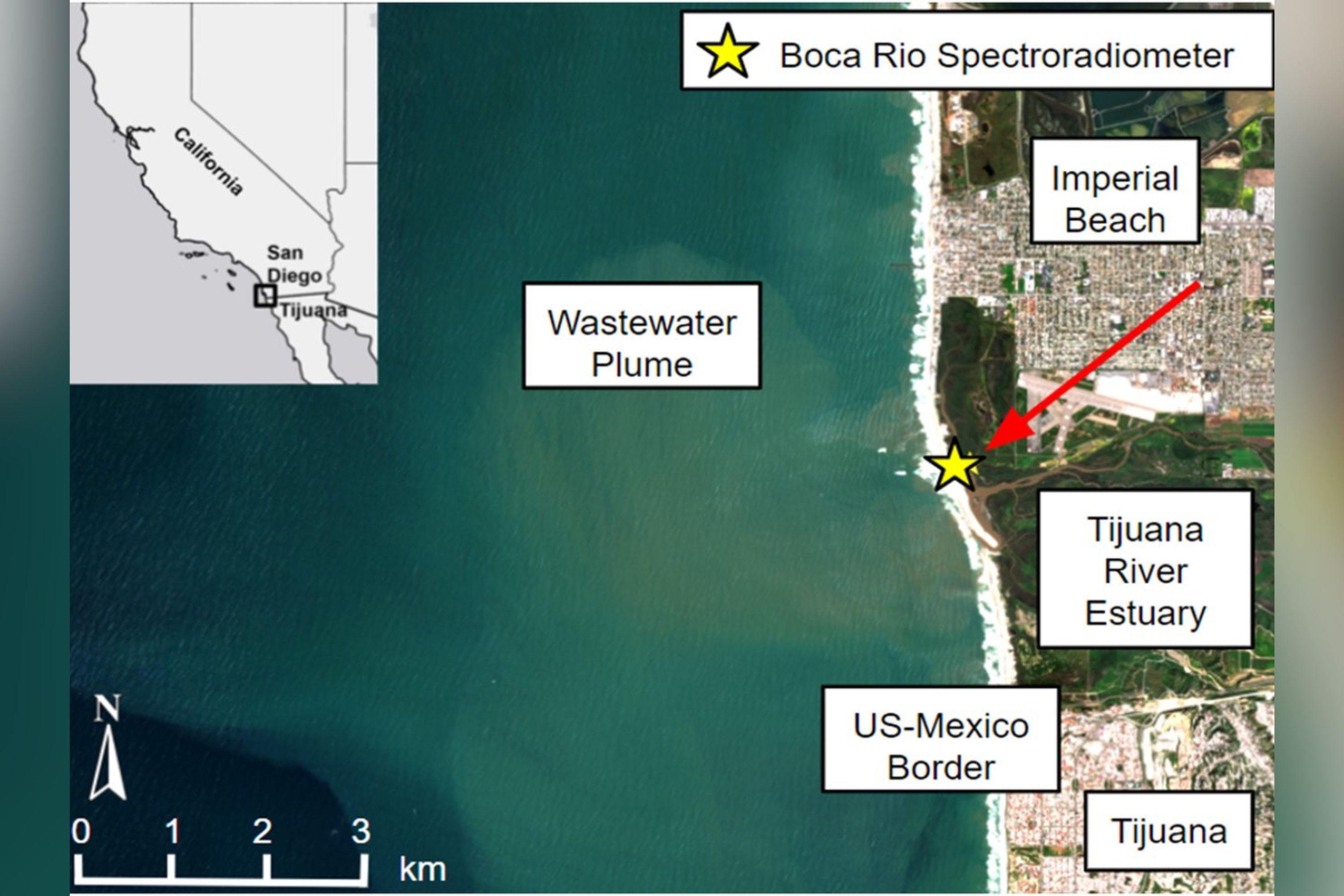 Mexican Sewage Flooding Into California Can Be Seen From Space