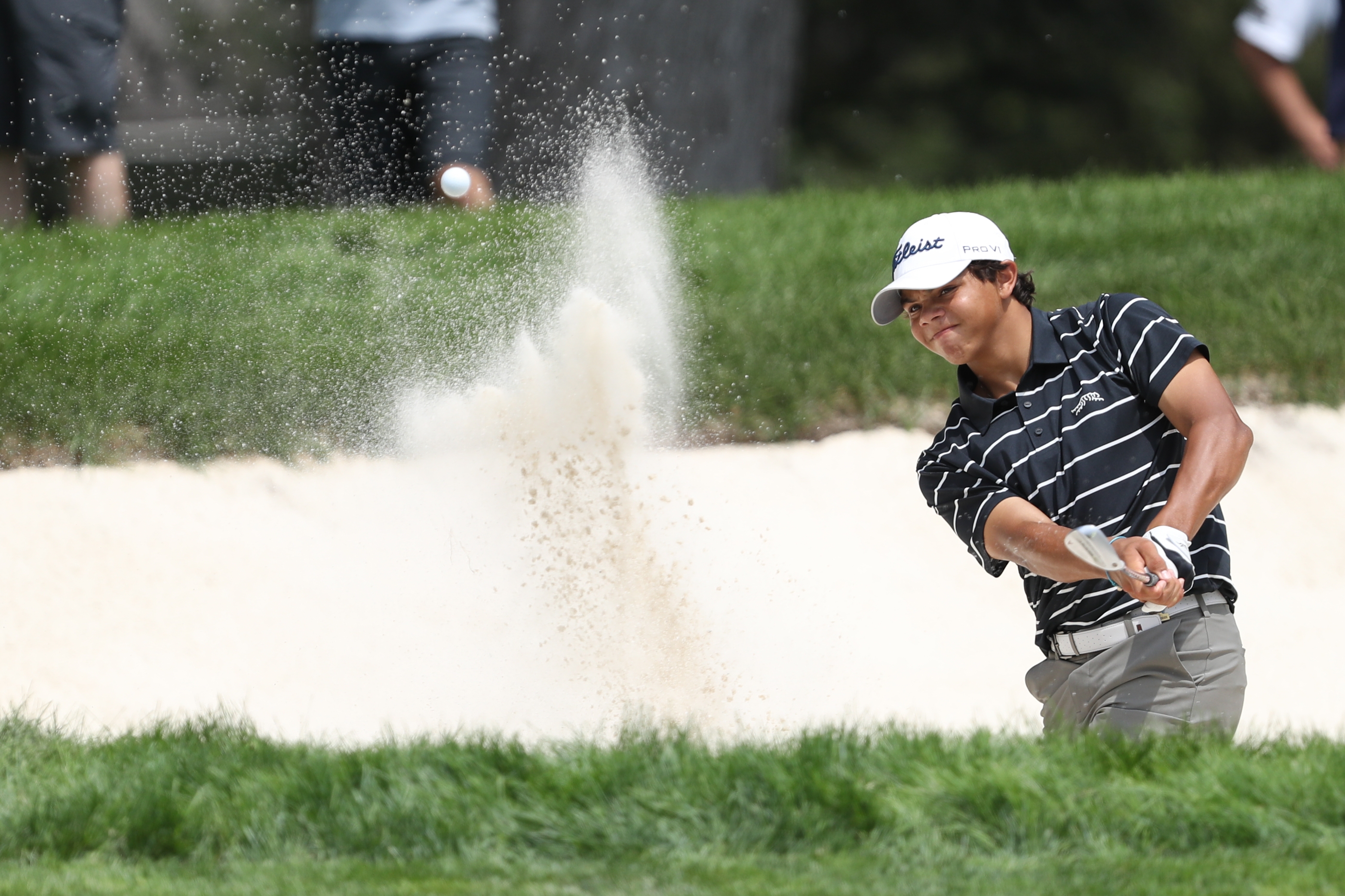 Tiger Woods' Son, Charlie, Earns Spot in US Jr Amateur in Dramatic Fashion