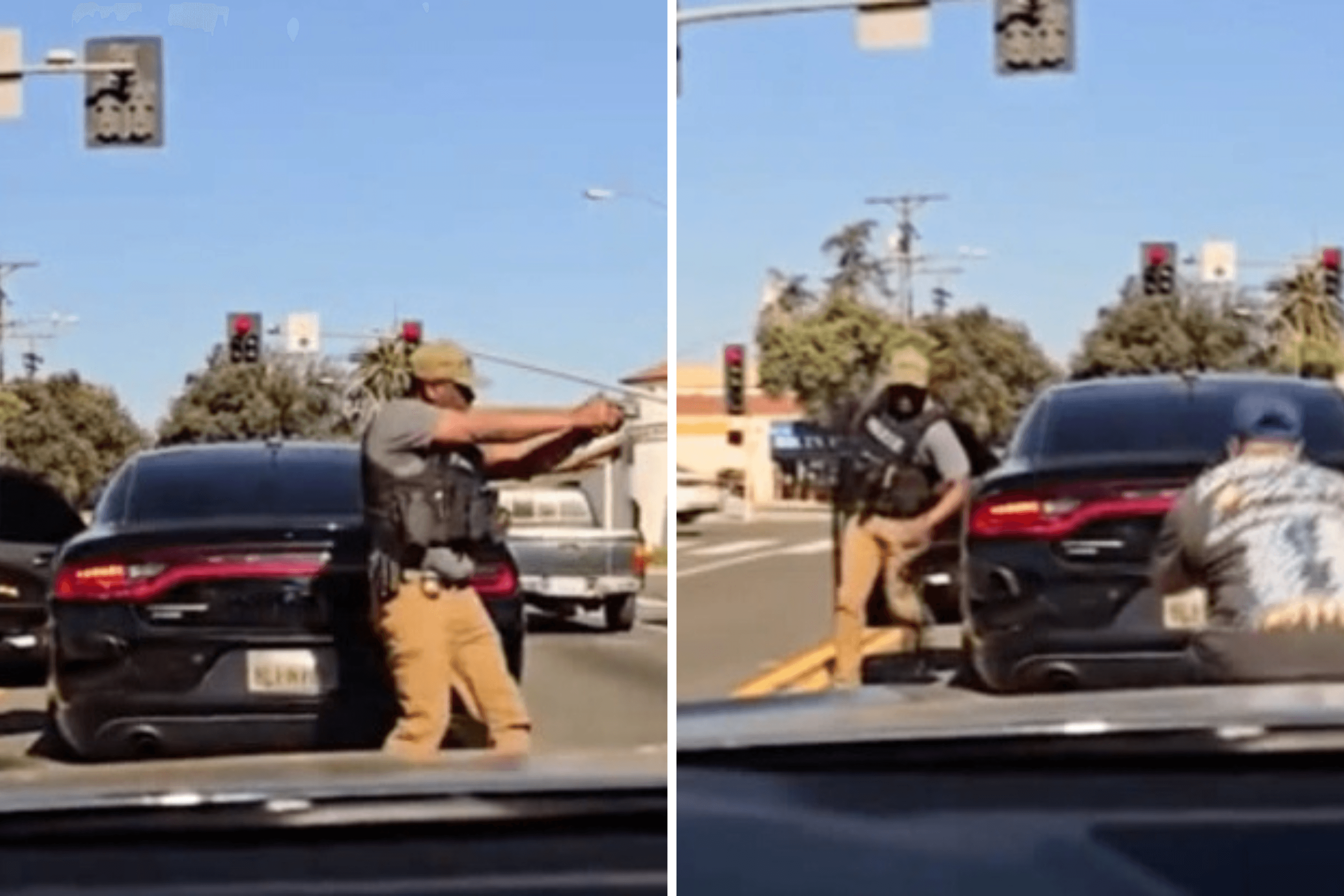 'ICE Agent' Pulls Gun on Man Taking Photos of His Car