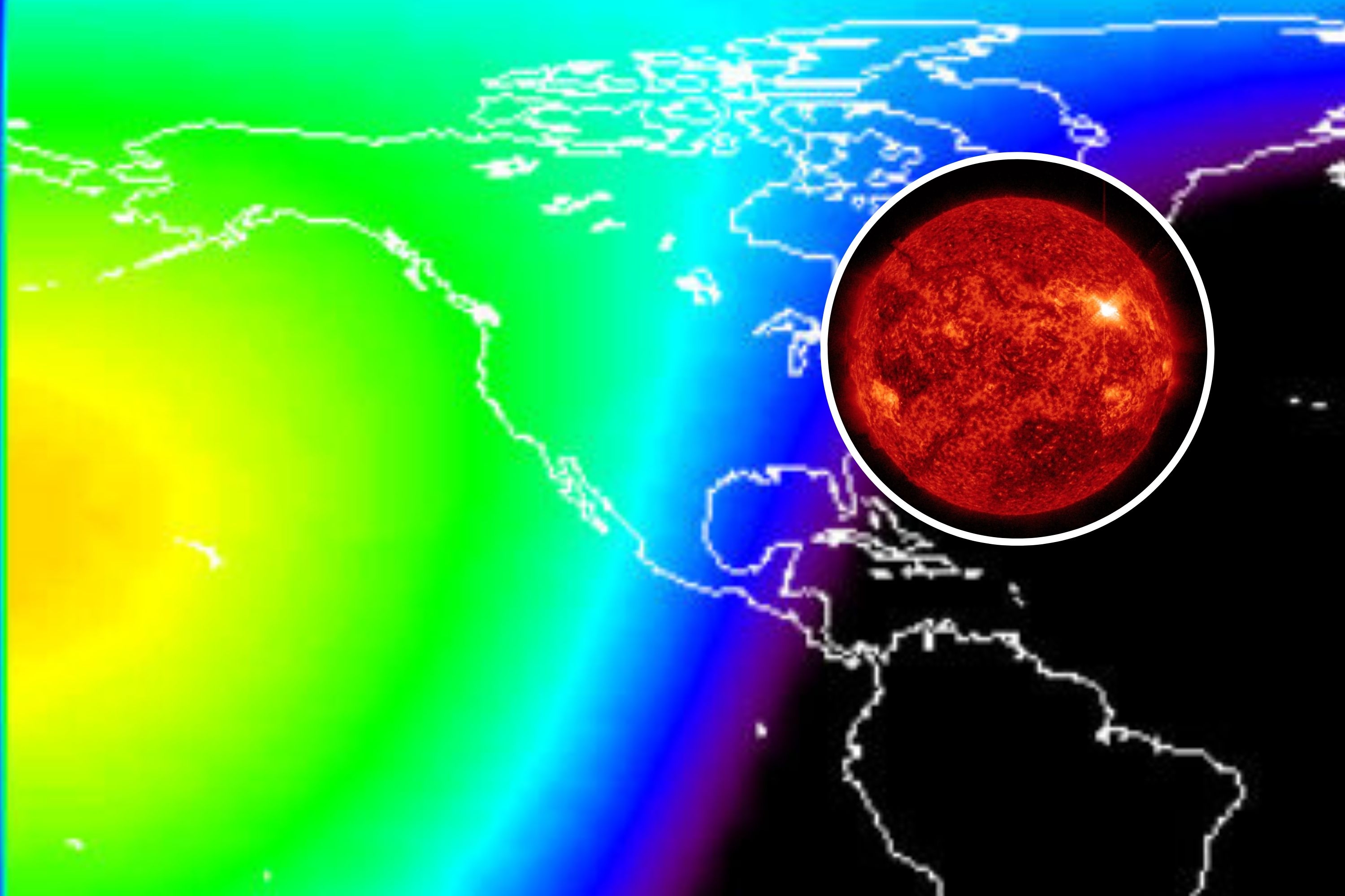 Map Reveals Blackout Over US States After 'Extreme' Solar Flare