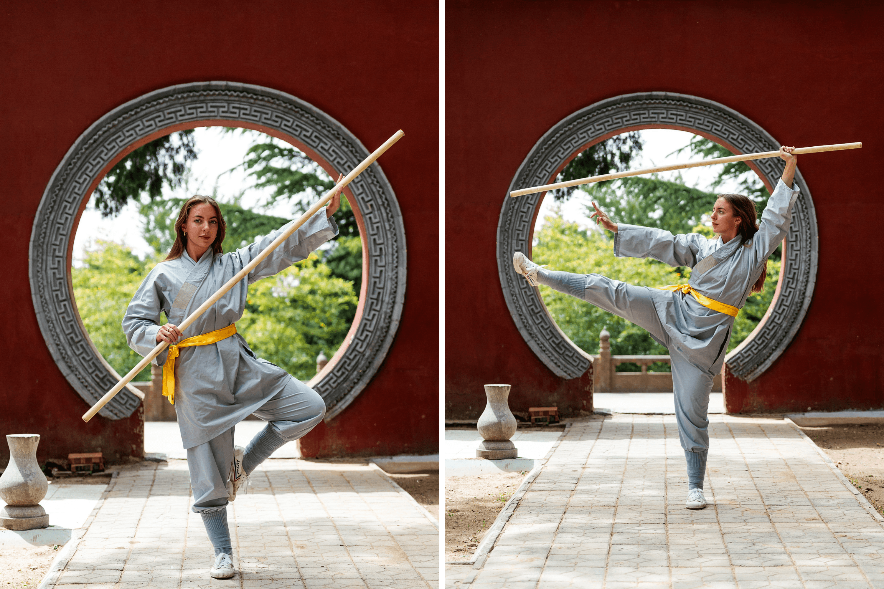 Internet Stunned at Woman's Kung Fu Skills After 1 Month Training in China