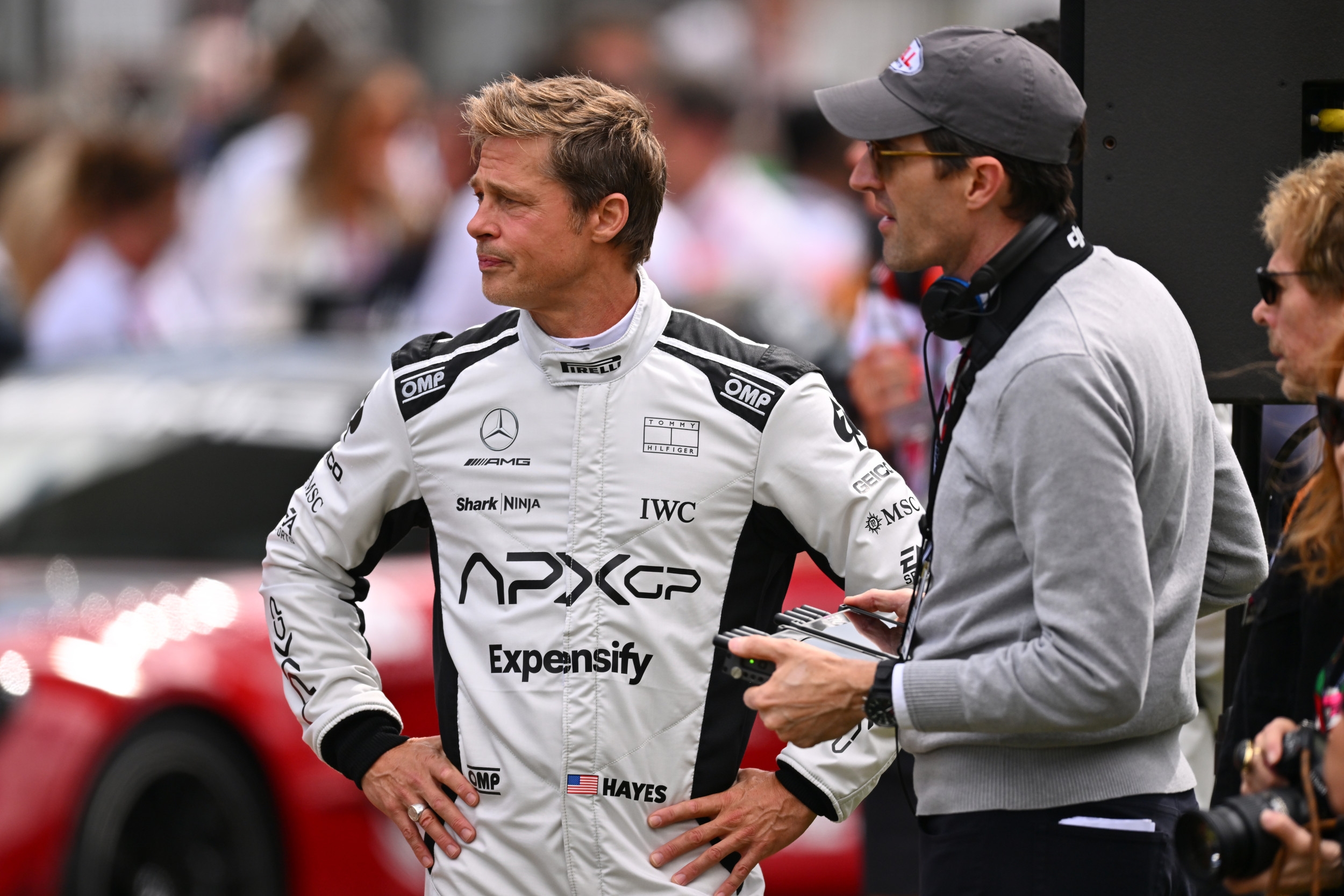 Brad Pitt Takes McLaren F1 Car For Test at Circuit of the Americas