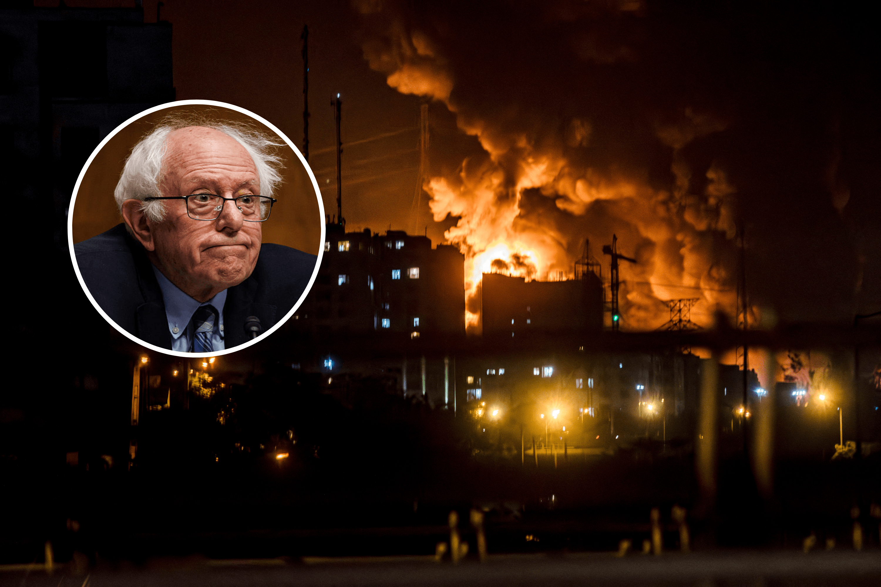 Video of Bernie Sanders Reacting to Trump's Iran Strike Live Goes Viral